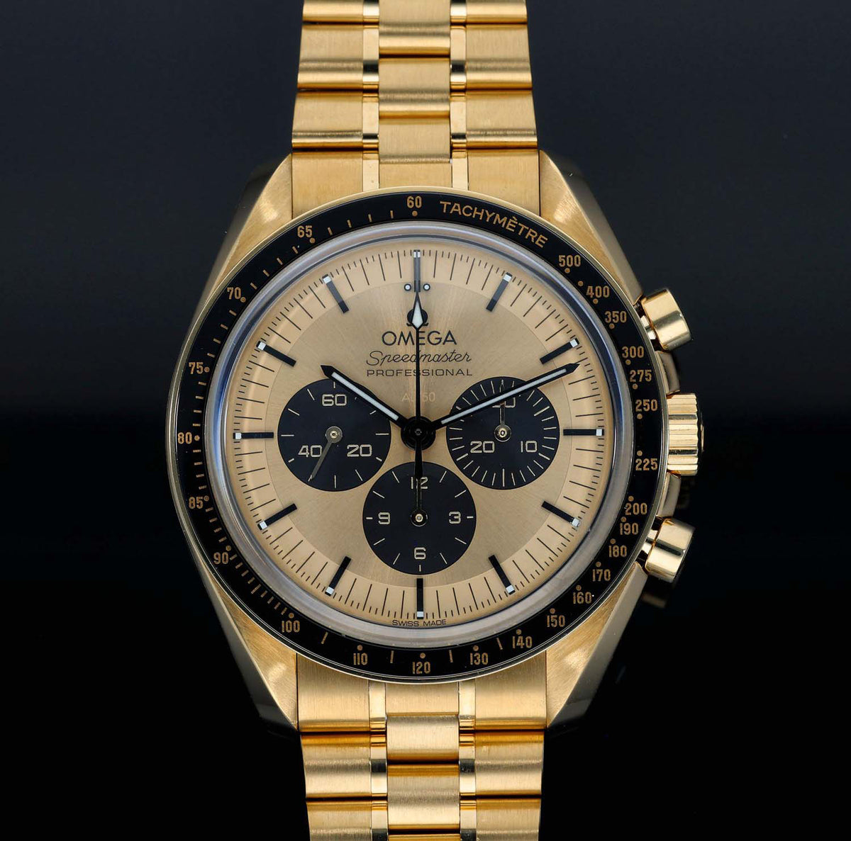 Omega Speedmaster Professioanl 310.60.42.50.99.002 42mm Gold Watch