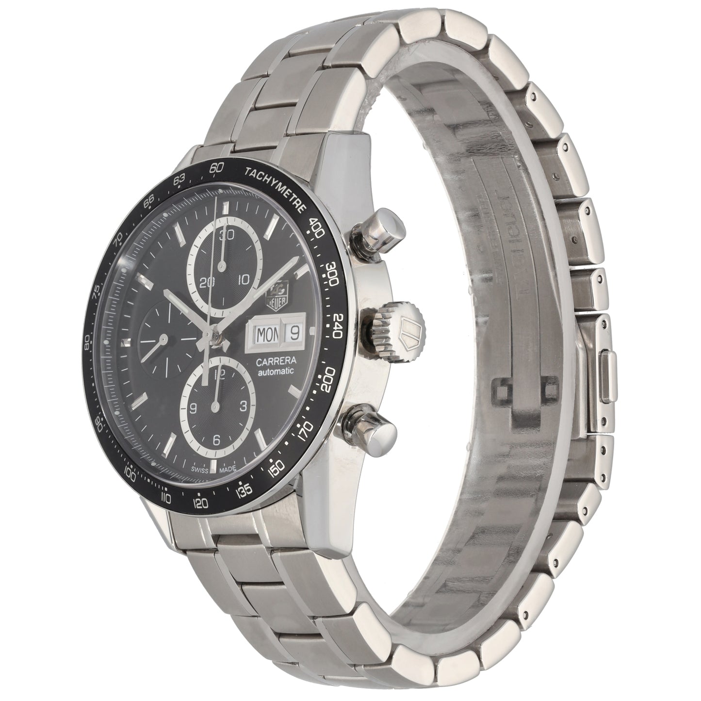 Tag Heuer Carrera CV201AG 41mm Stainless Steel Watch
