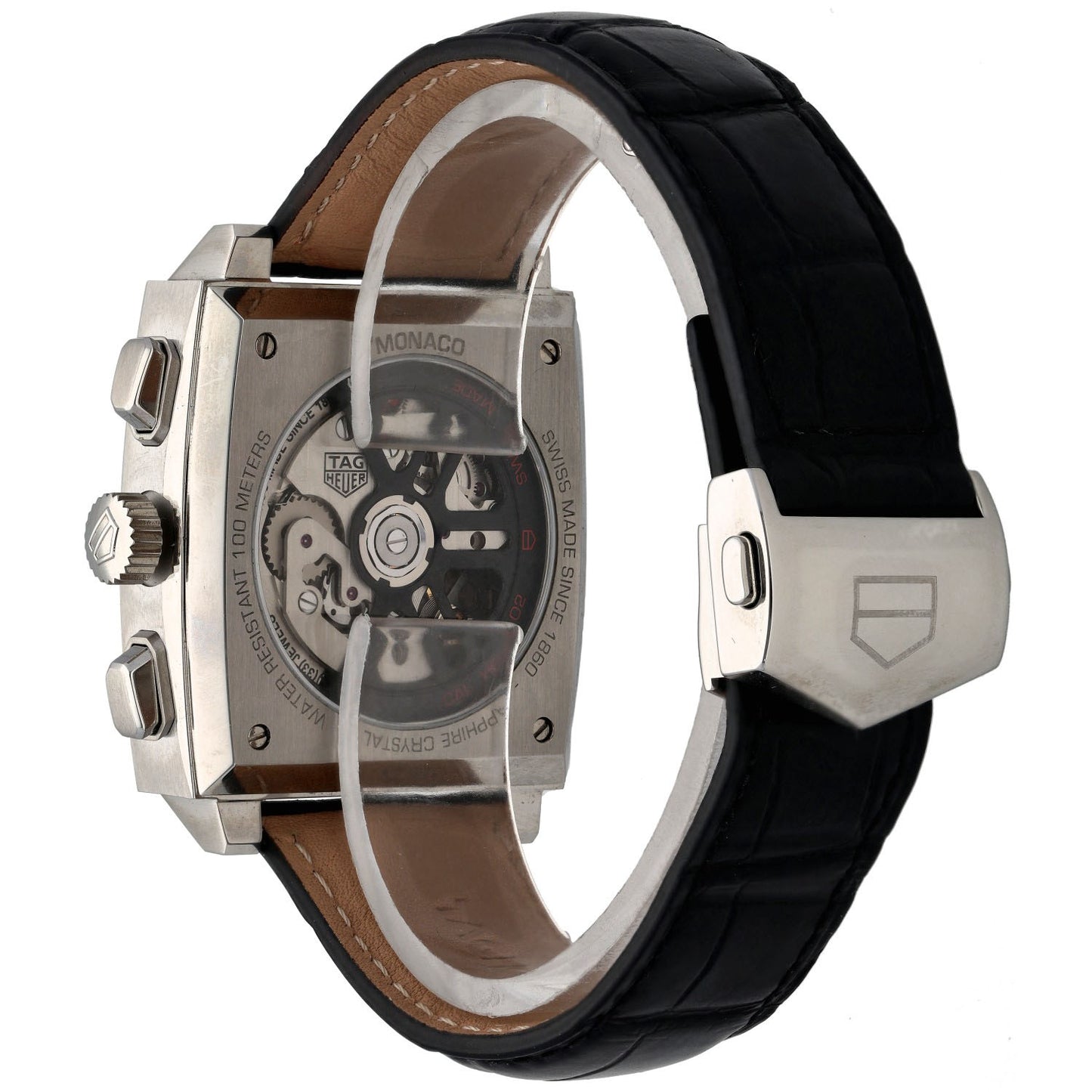 Tag Heuer Monaco CBL2113 39mm Stainless Steel Watch (Ex-Display)