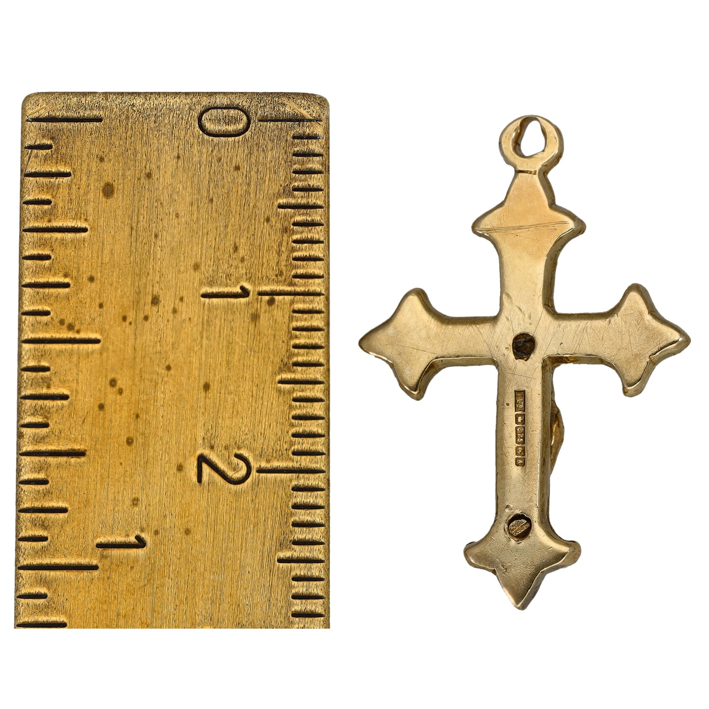 9ct Gold Crucifix Pendant
