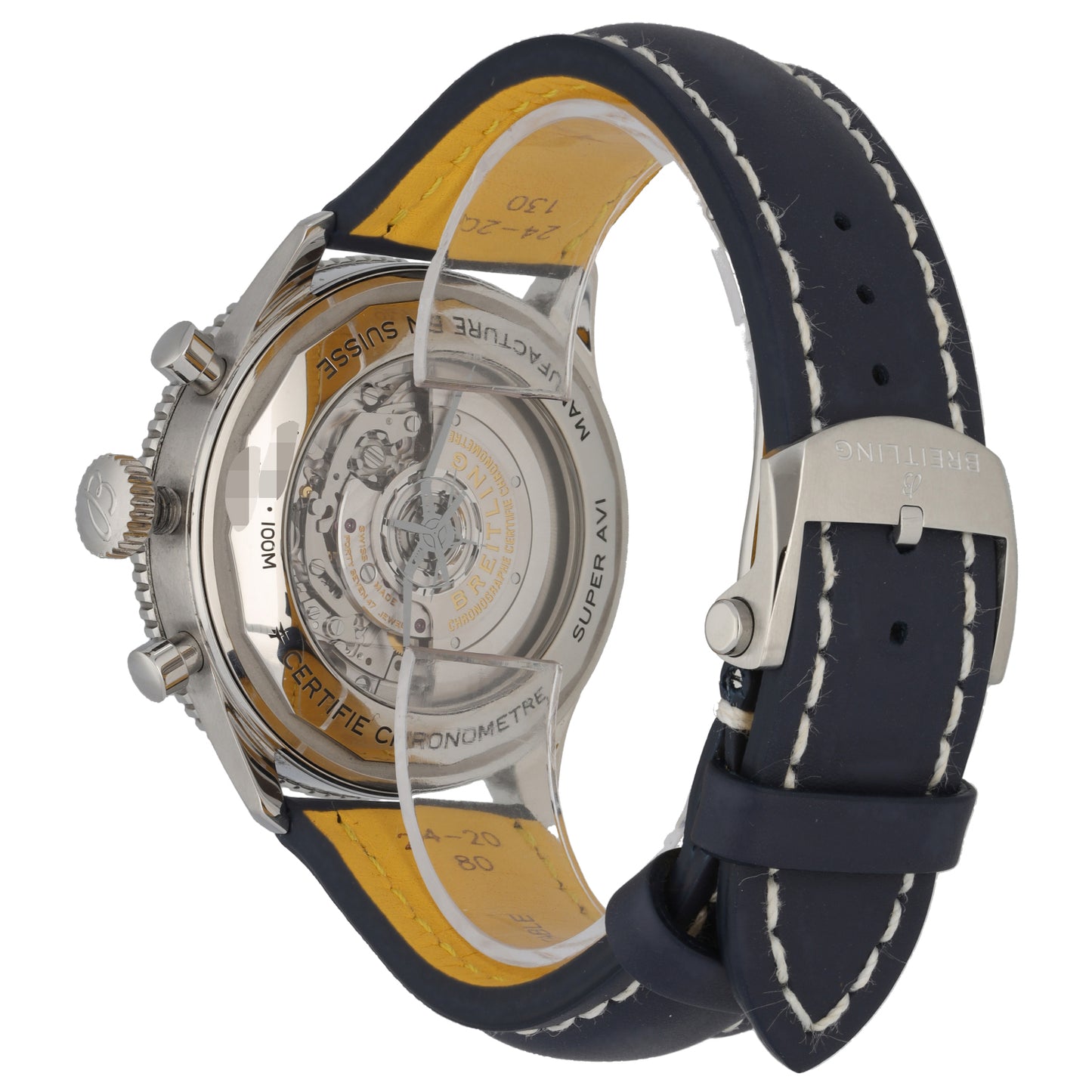 Breitling Super AVI B04 GMT AB0445 46mm Stainless Steel Watch