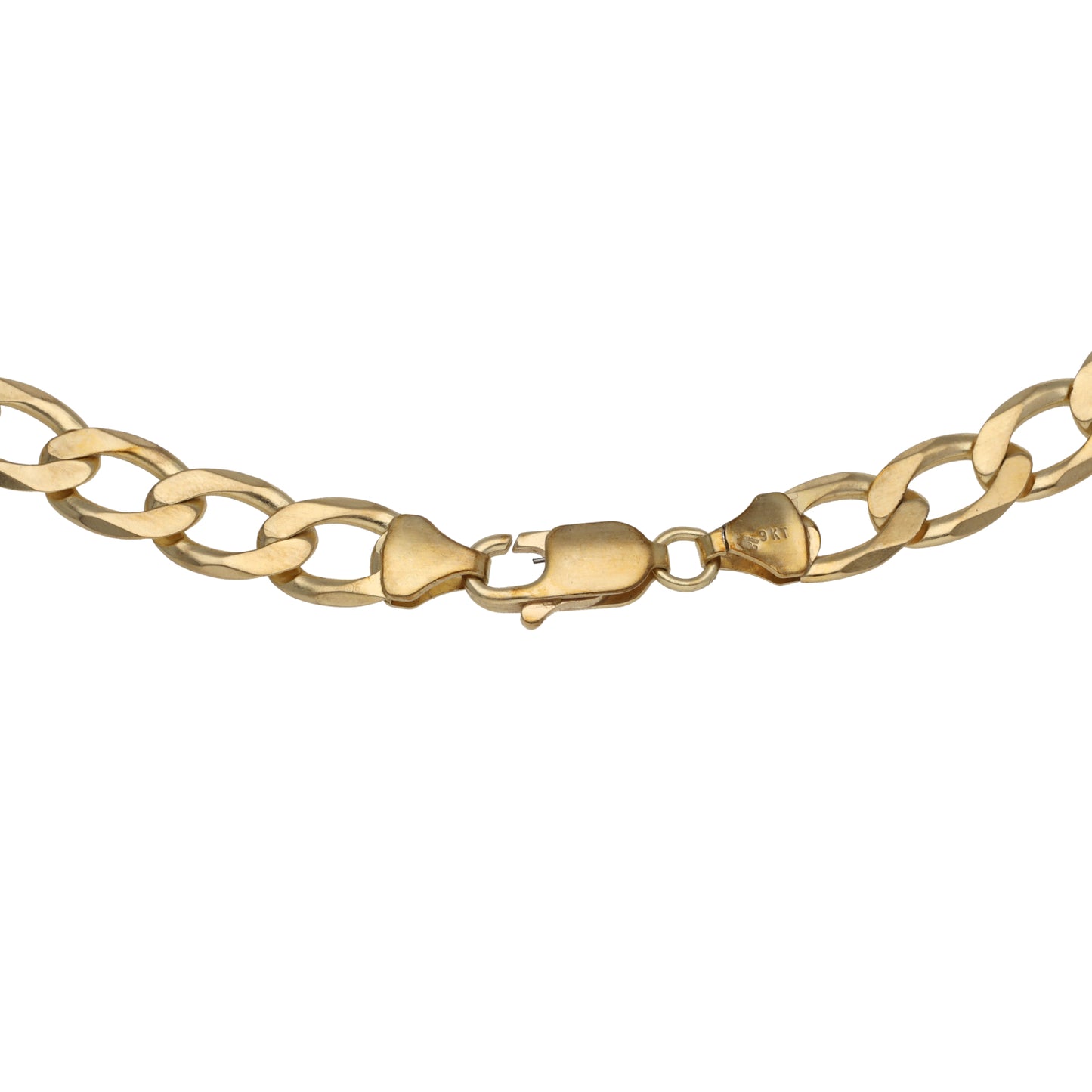 9ct Gold Curb Chain 20"