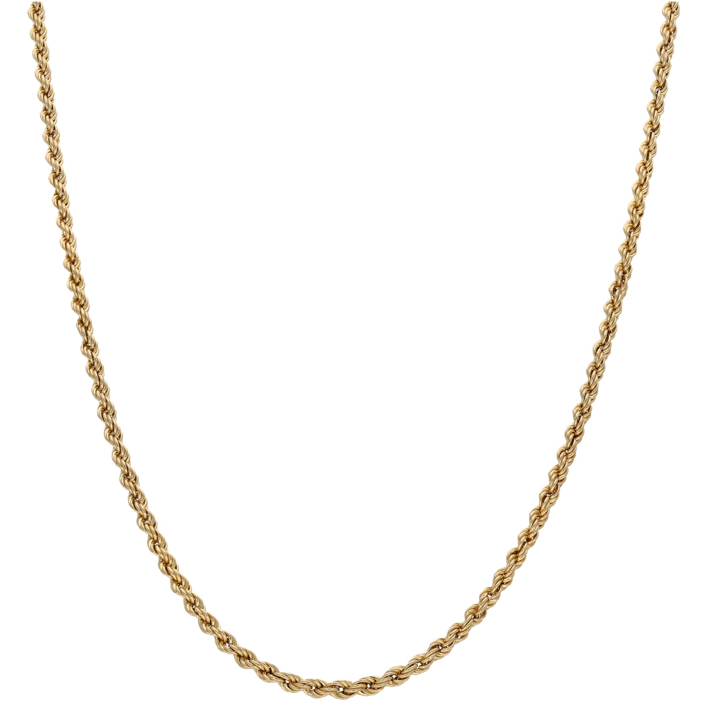 9ct Gold Rope Chain 18"