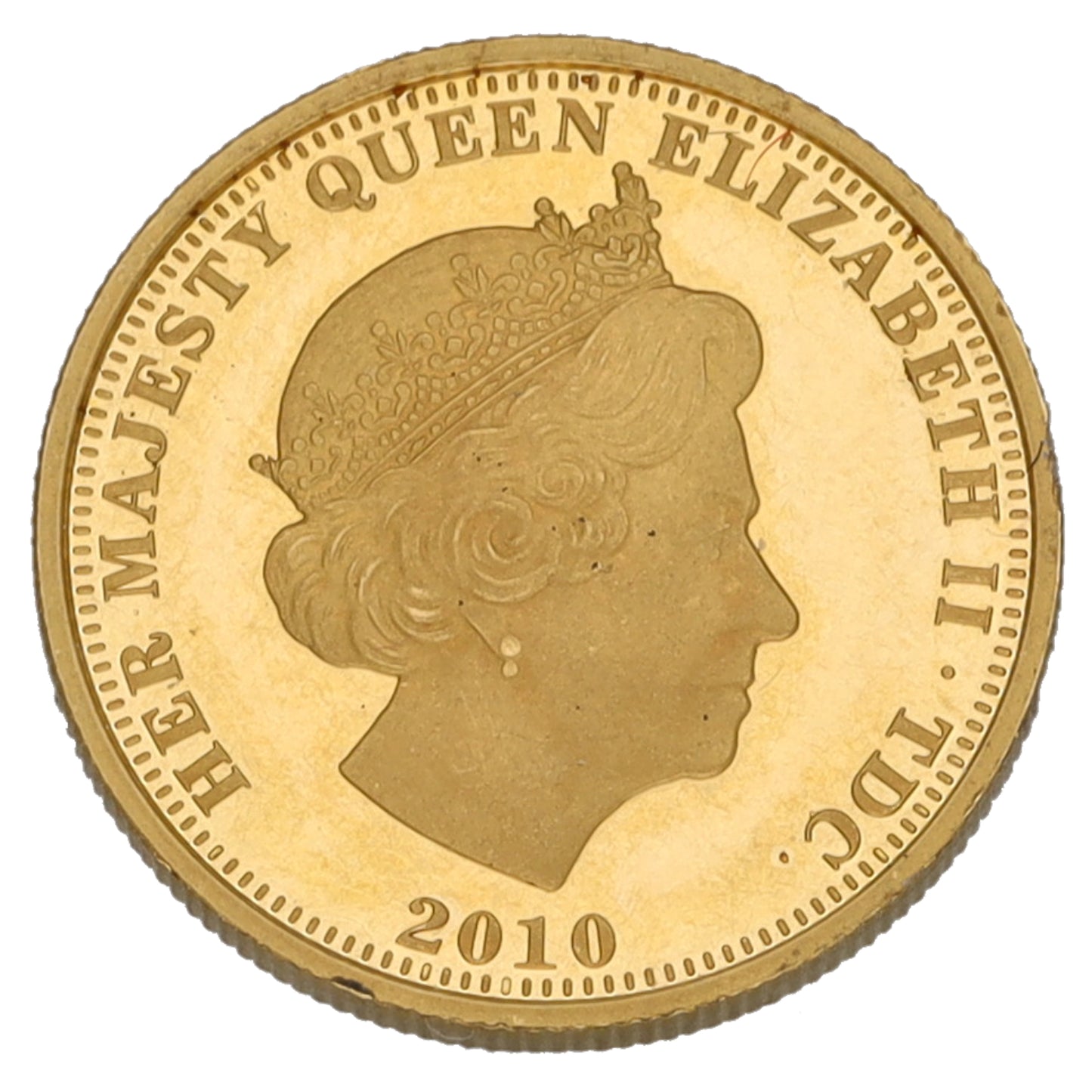 22ct Gold Battle Of Britain One Crown Coin 2010