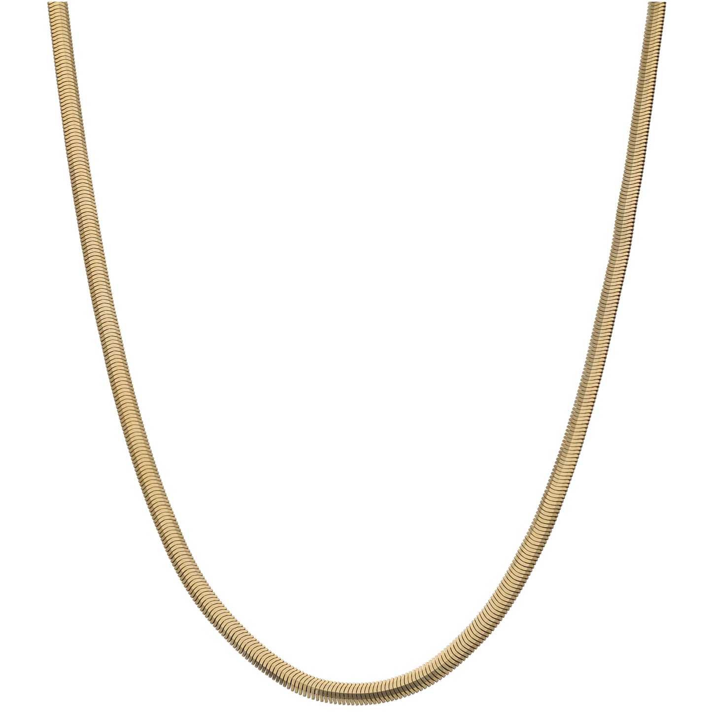 14ct Gold Herringbone Chain 18"
