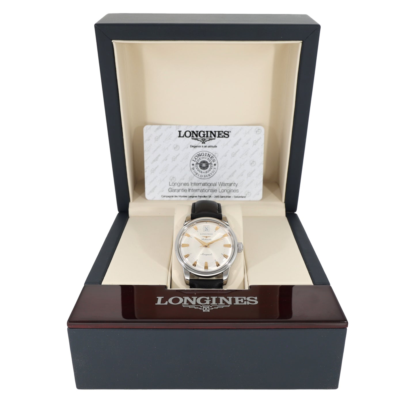 Longines Conquest L1.611.4 35mm Stainless Steel Watch