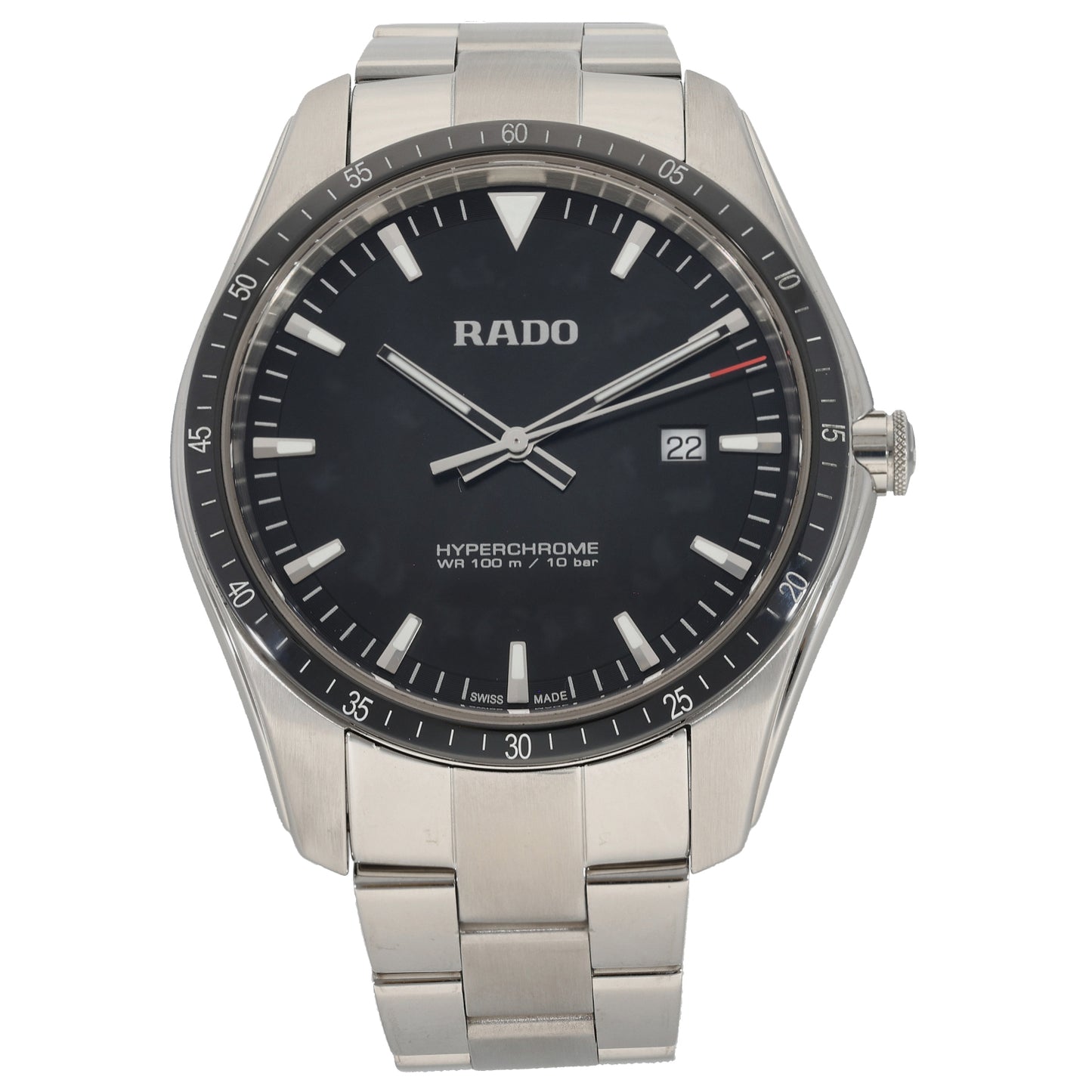 Rado Hyperchrome 073.0502.3 44mm Stainless Steel Watch