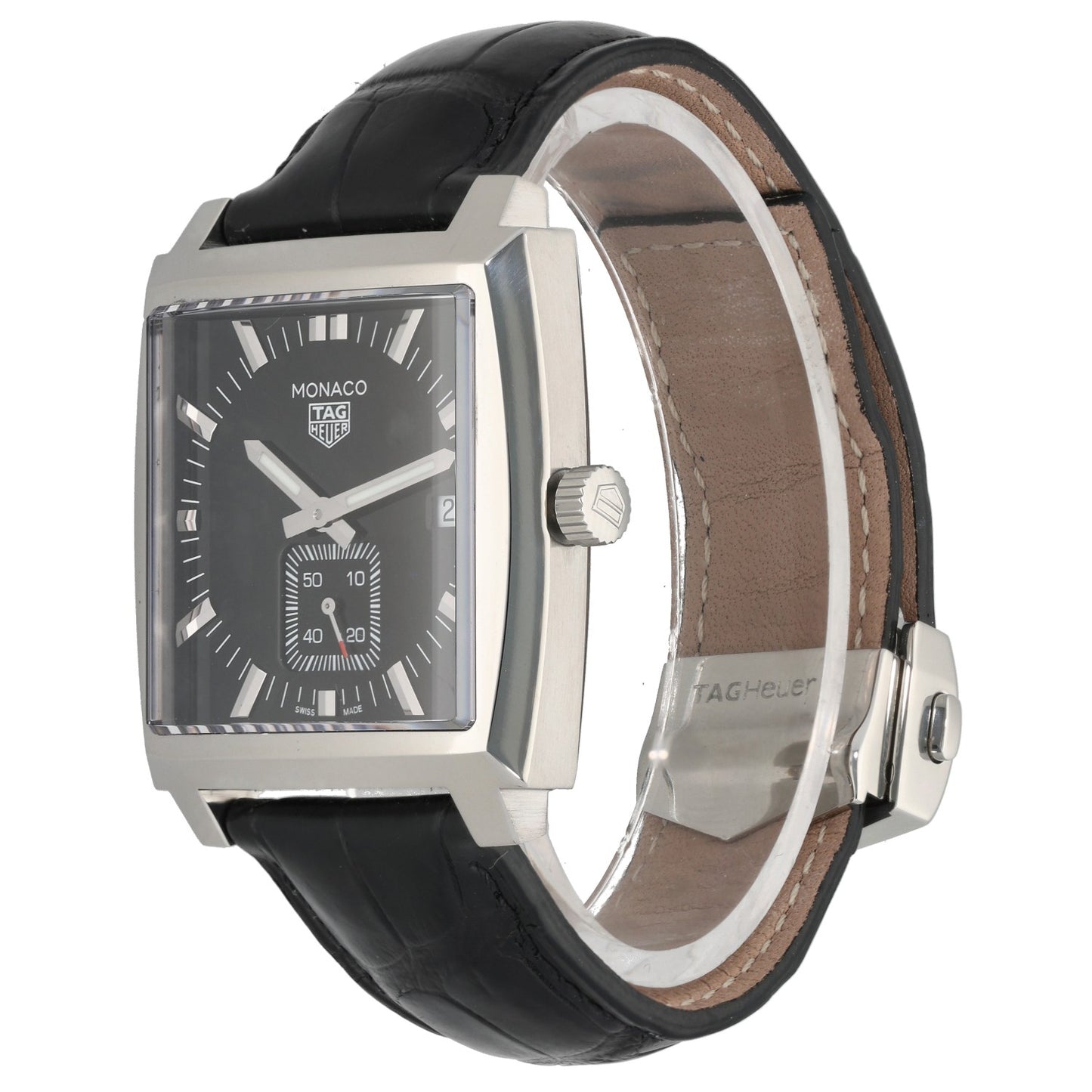 Tag Heuer Monaco WAW131A 37mm Stainless Steel Watch