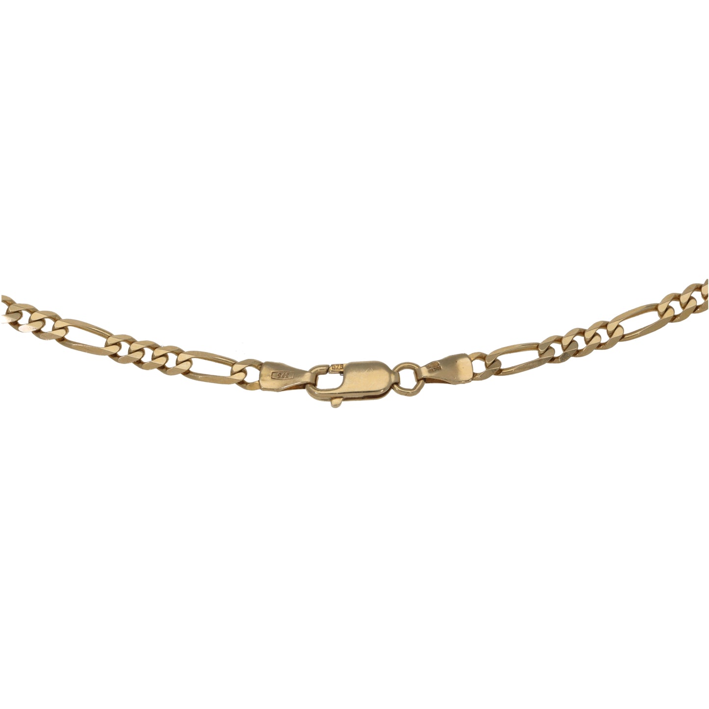 9ct Gold Figaro Chain 20"