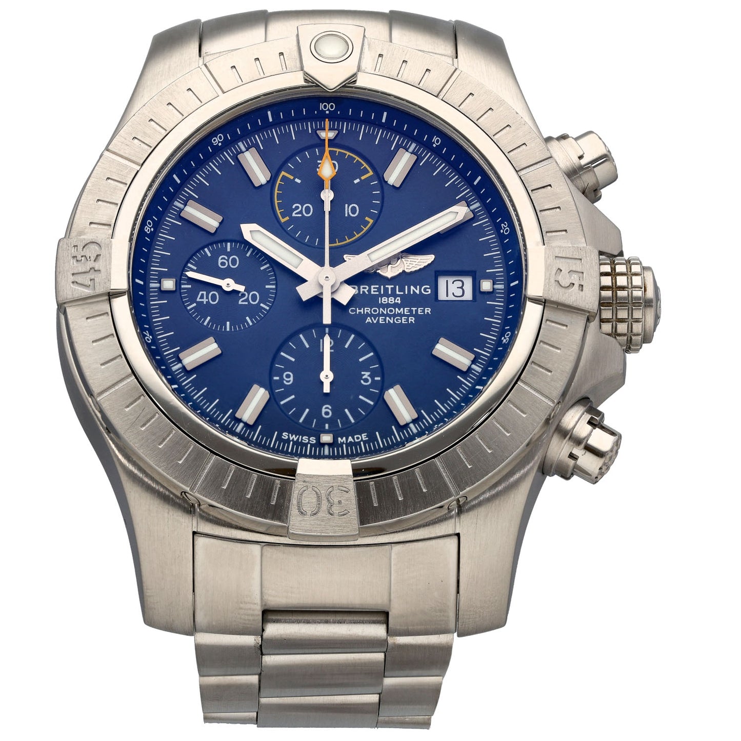 Breitling Avenger A13317 45mm Stainless Steel Watch