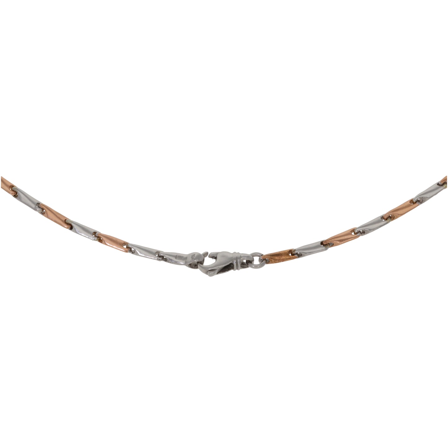 9ct Bi-Colour Gold Other Chain 16"