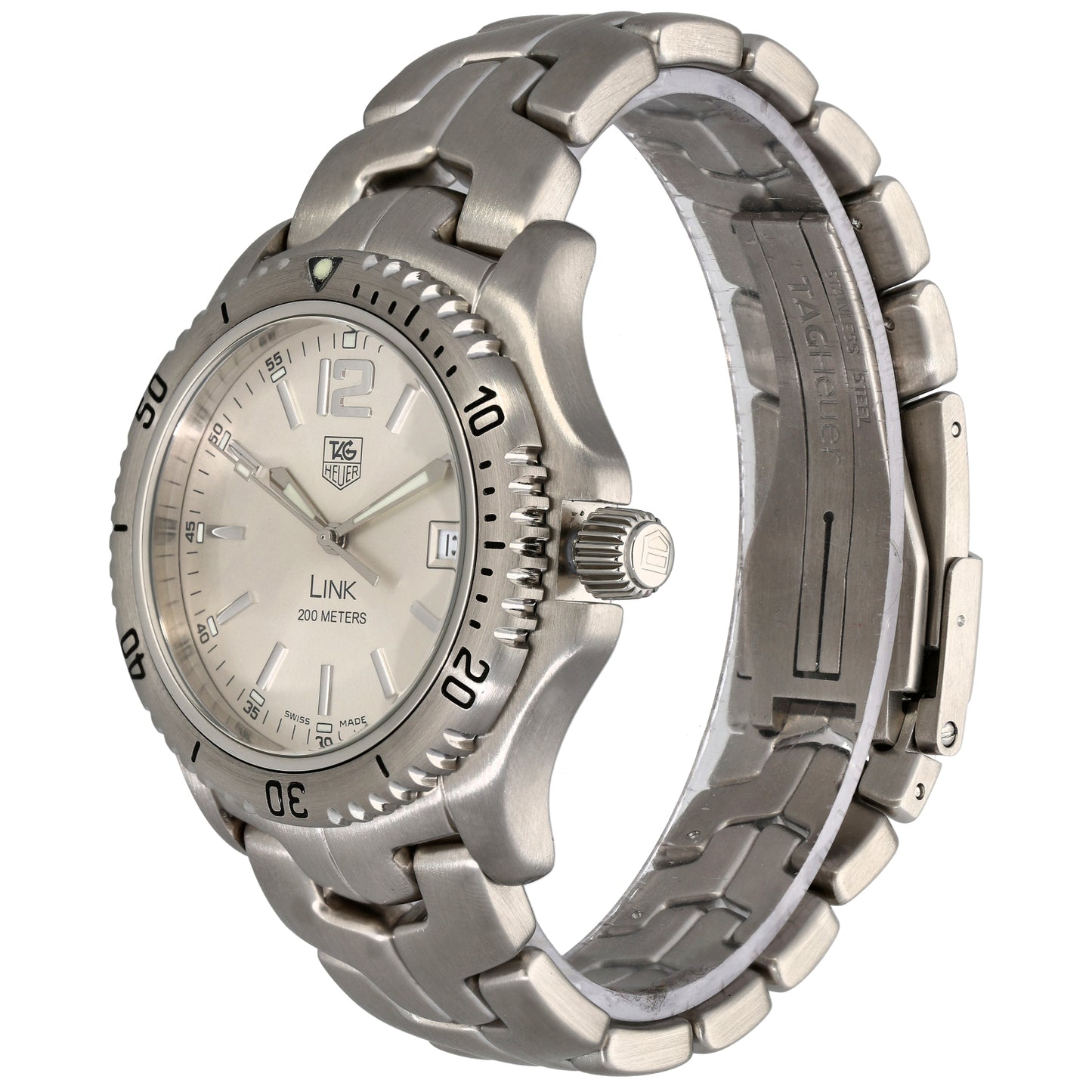 Tag Heuer Link WT1112-0 40mm Stainless Steel Watch