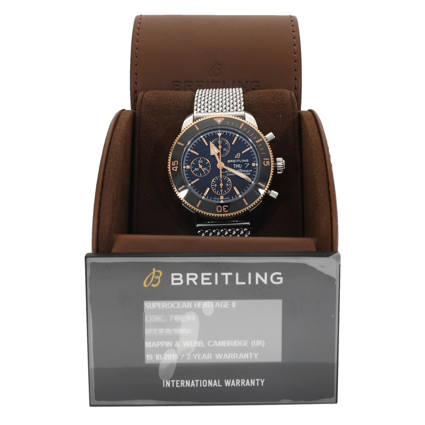 Breitling Superocean U13313 44mm Stainless Steel Watch