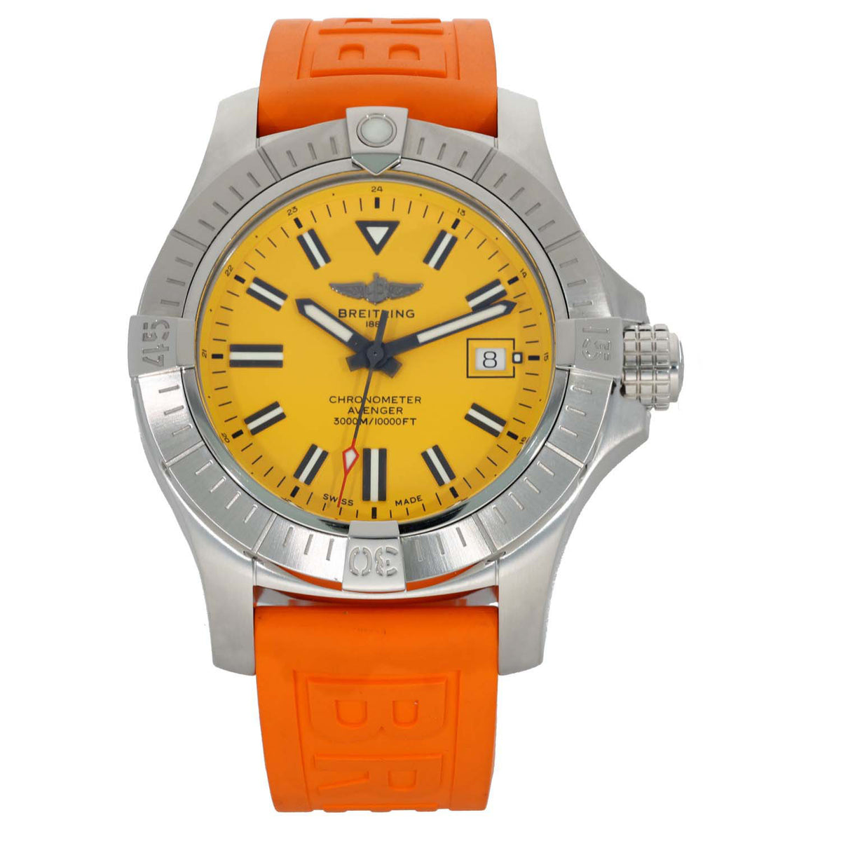 Breitling Avenger II A32390 43mm Stainless Steel Watch