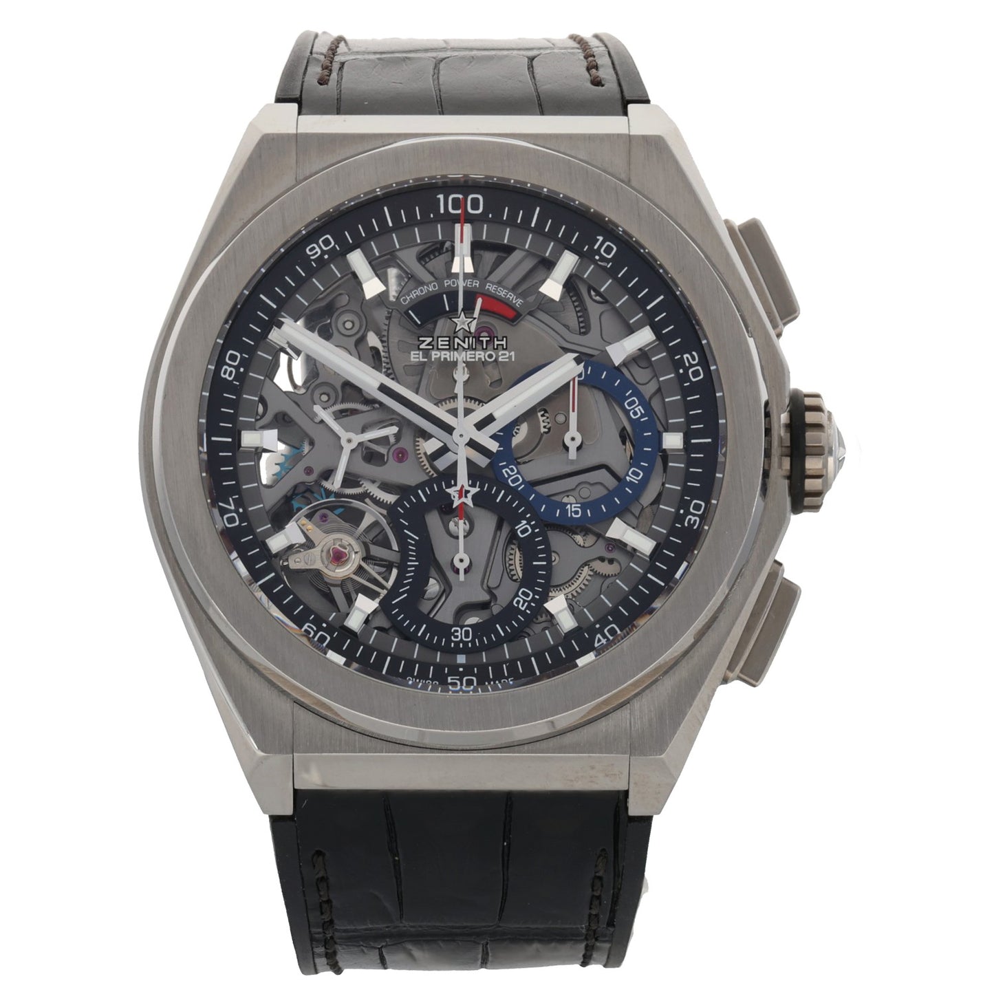 Zenith Defy El Primero 21 95.9000.9004/78.R582 44mm Titanium Watch (Ex-Display)