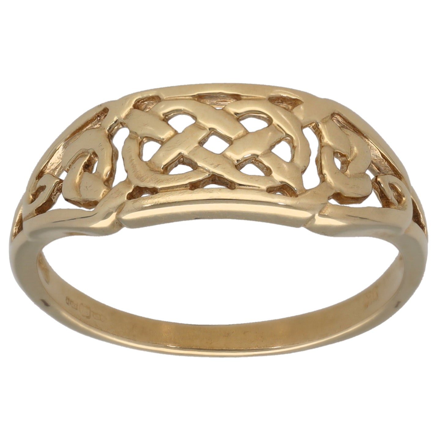 9ct Gold Alternative Ring Size M