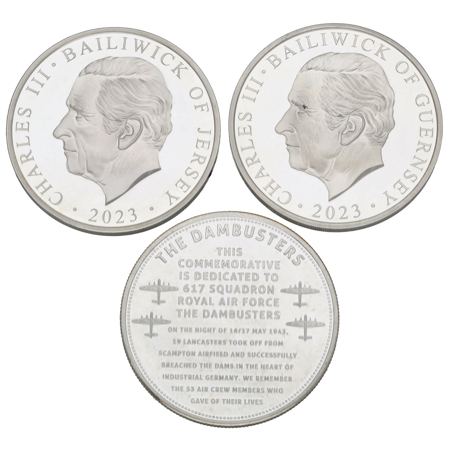 Silver The Dambusters 80th Anniversary Coin Set 2023