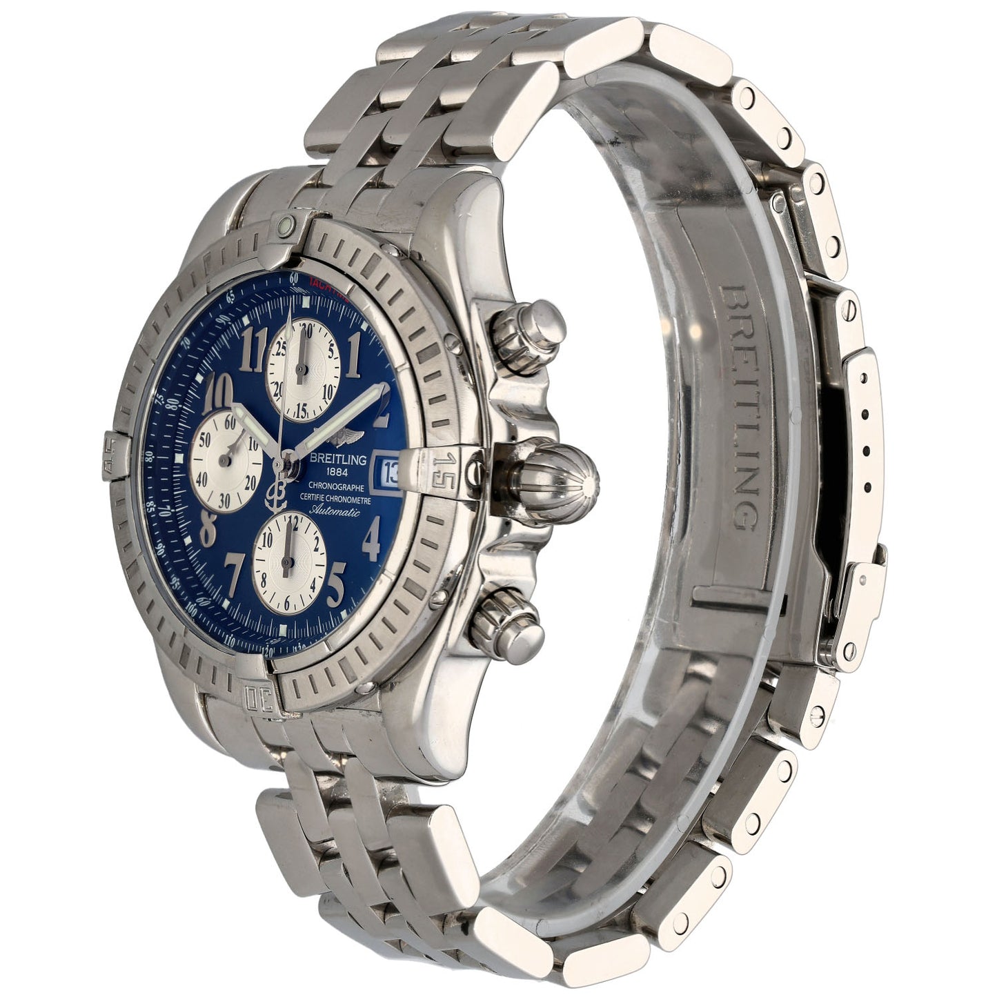 Breitling Chronomat Evolution A13356 44mm Stainless Steel Watch