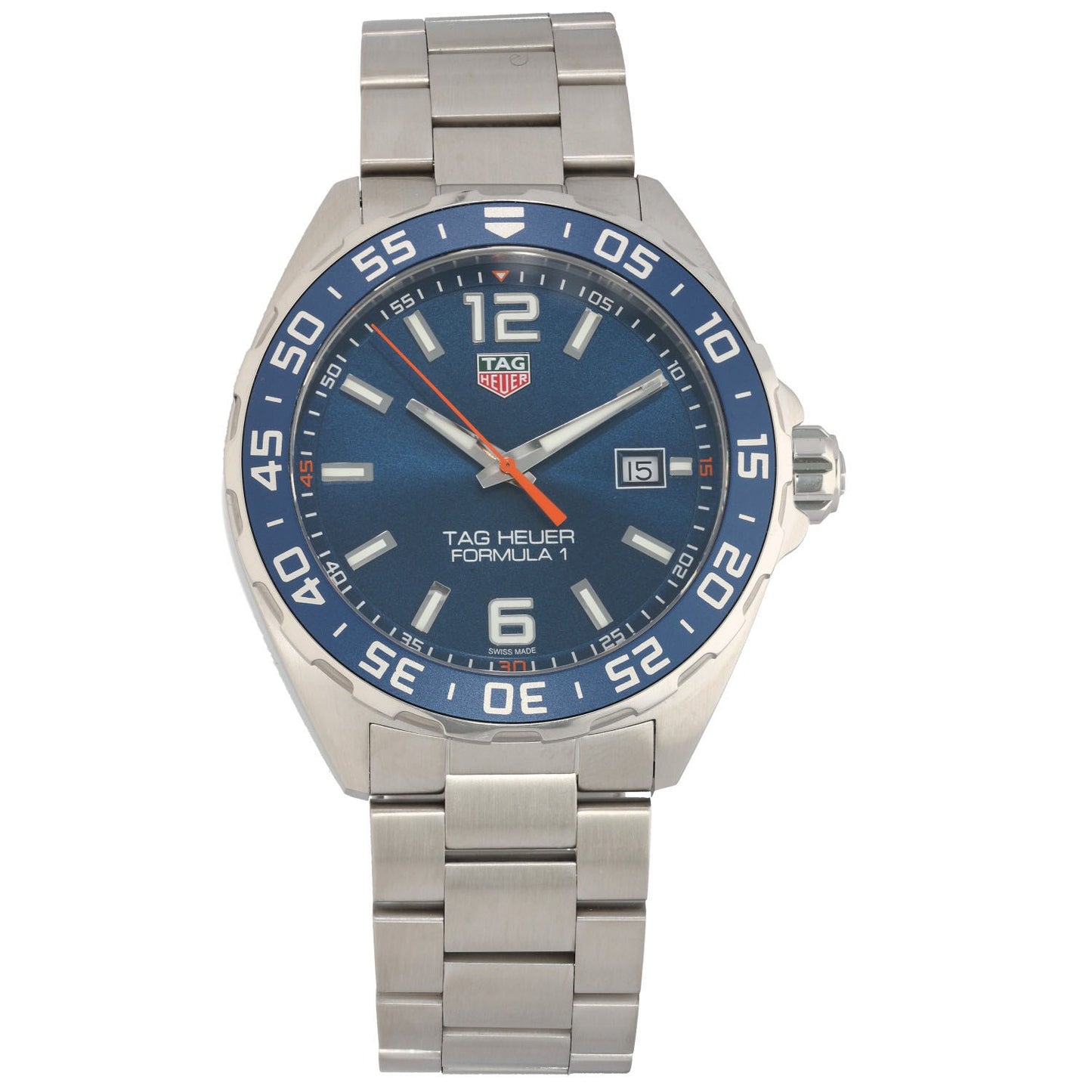 Tag Heuer Formula 1 WAZ1010 43mm Stainless Steel Watch