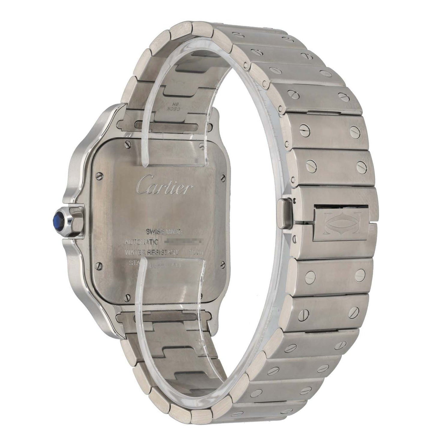 Cartier Santos De Cartier WSSA0047 39.8mm Stainless Steel Watch