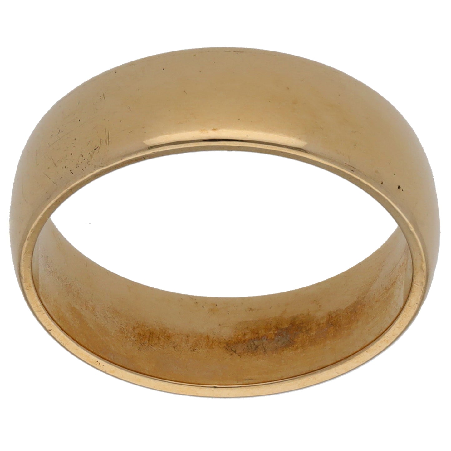 9ct Gold Plain Wedding Ring Size V