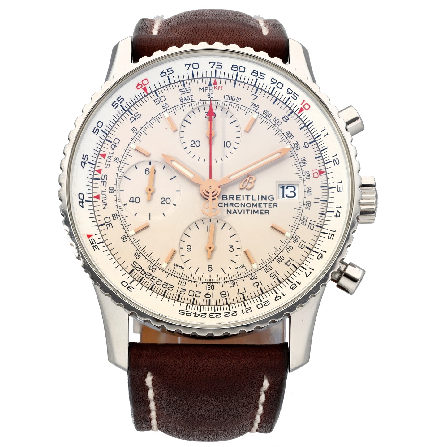 Breitling Navitimer Heritage A13324 41mm Stainless Steel Watch