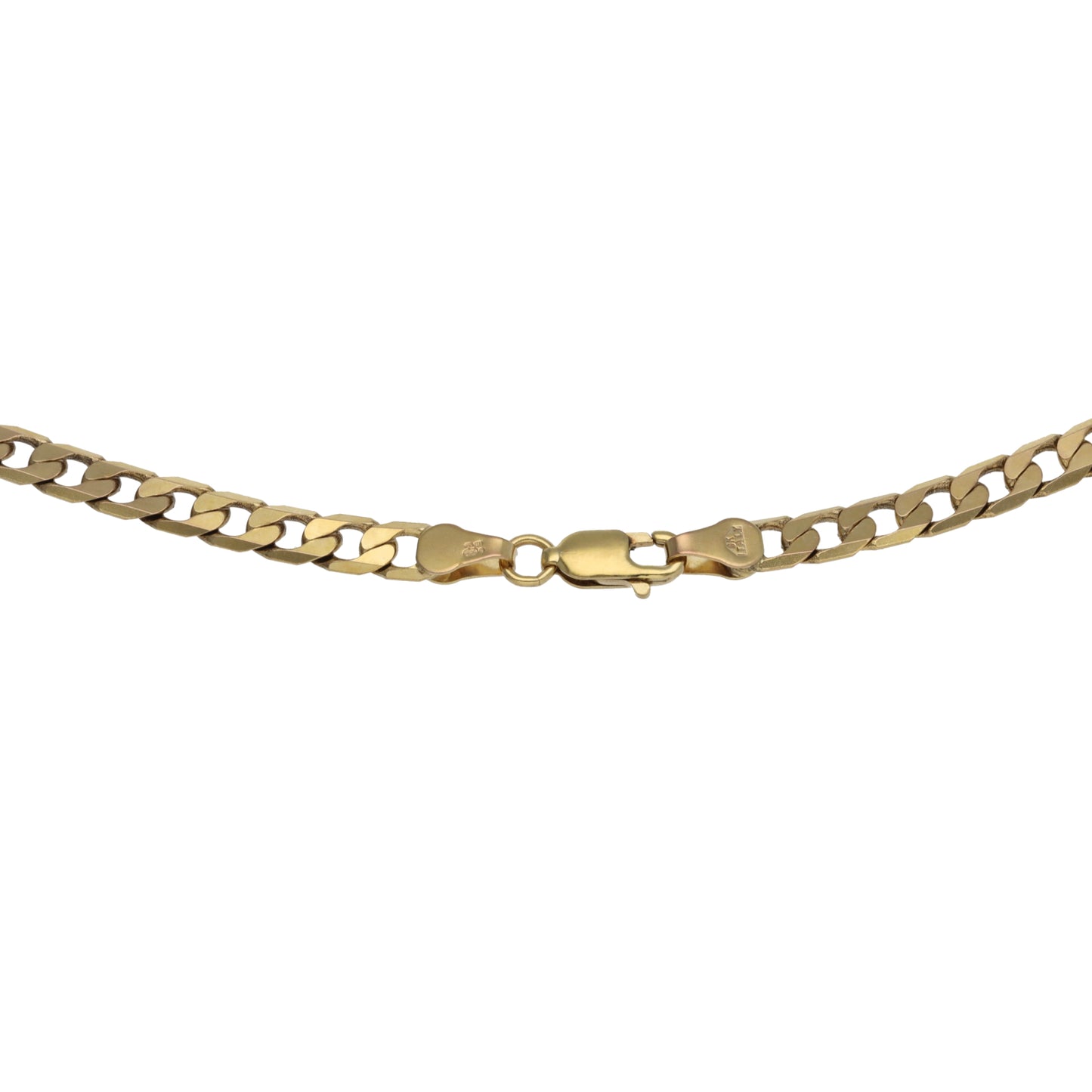 9ct Gold Curb Chain 20"