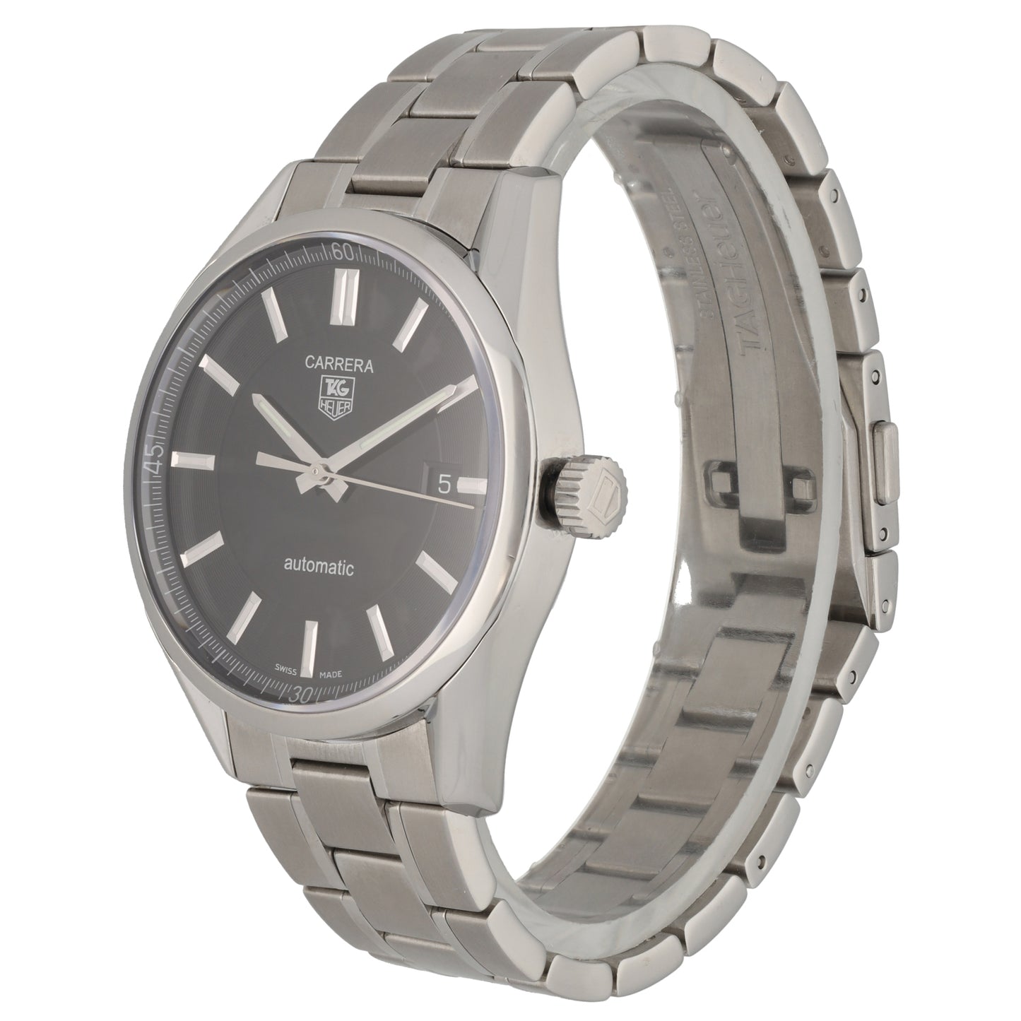 Tag Heuer Carrera WV211B-0 39mm Stainless Steel Watch