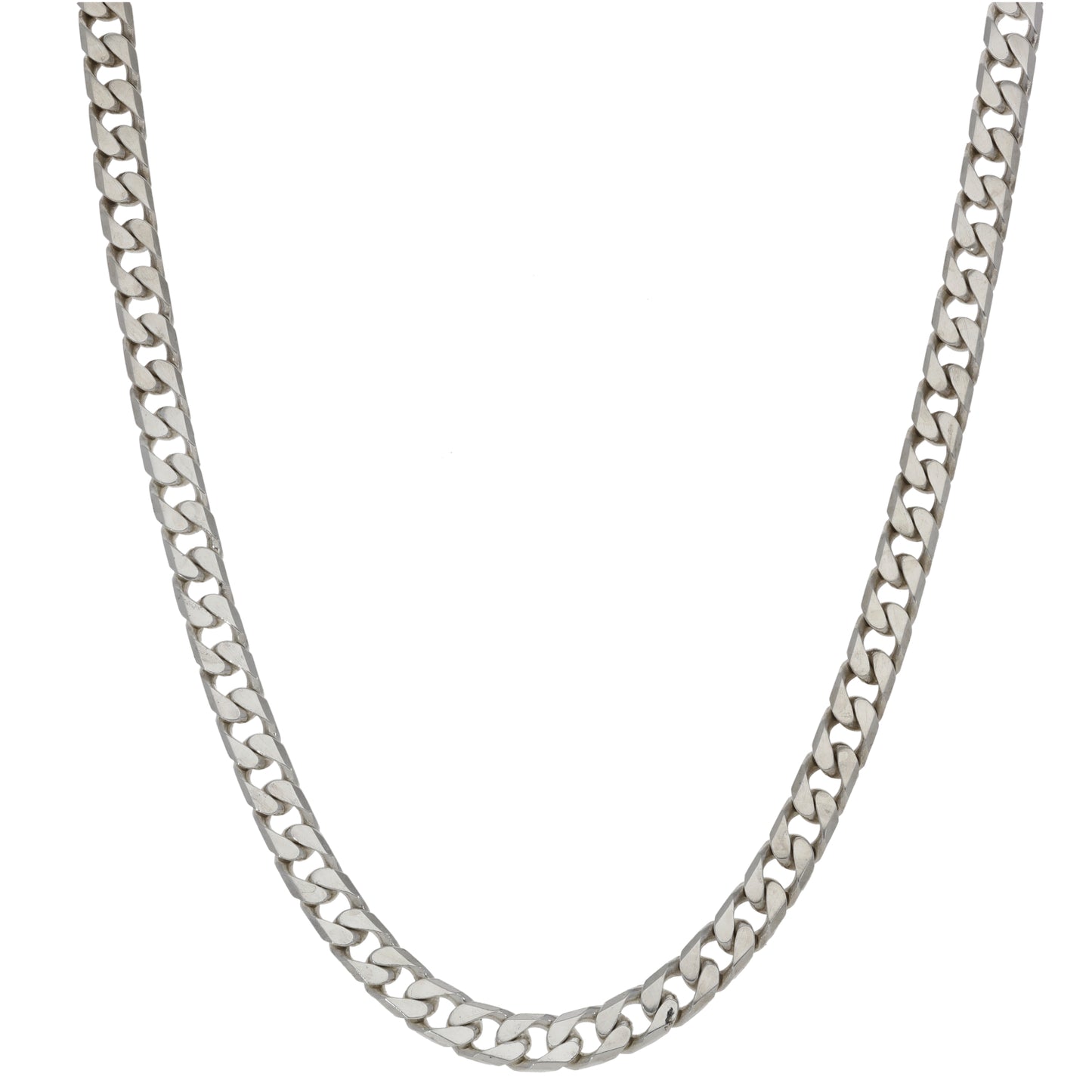 Sterling Silver Curb Chain 20"