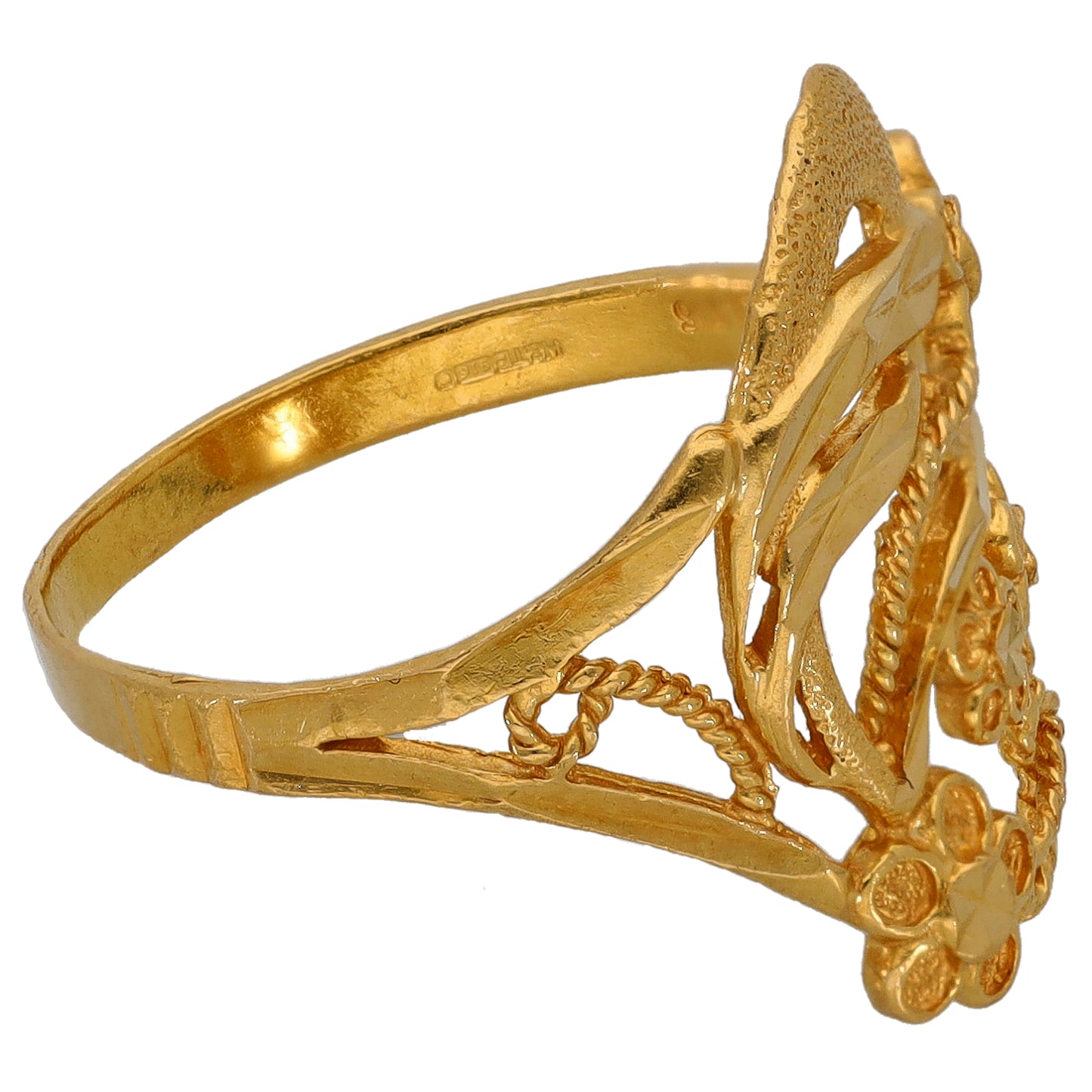 22ct Gold Dress/Cocktail Ring Size R