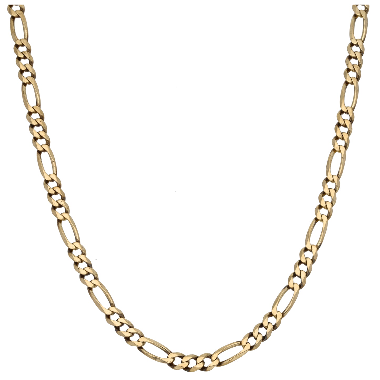 9ct Gold Figaro Chain 22"