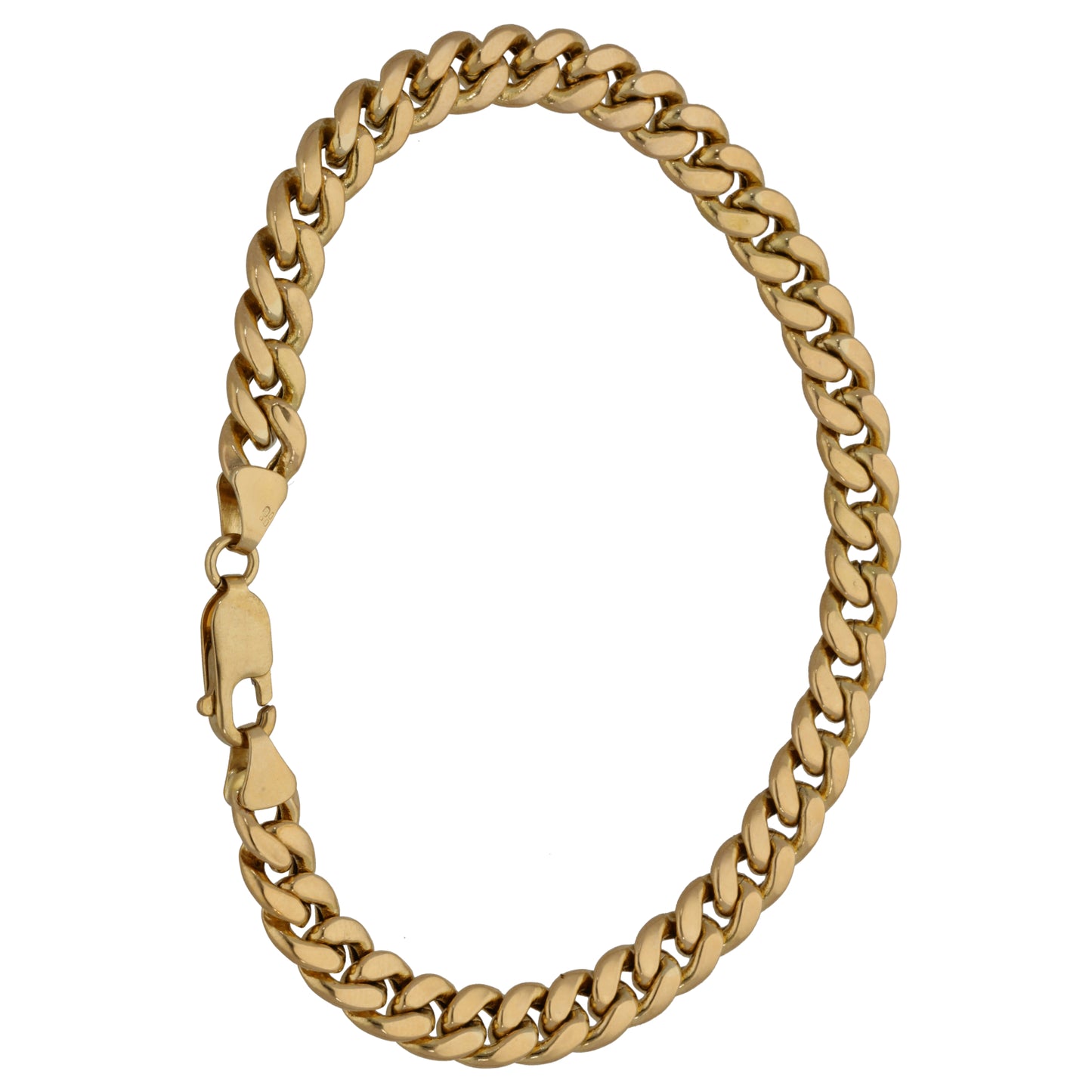 9ct Gold Curb Bracelet