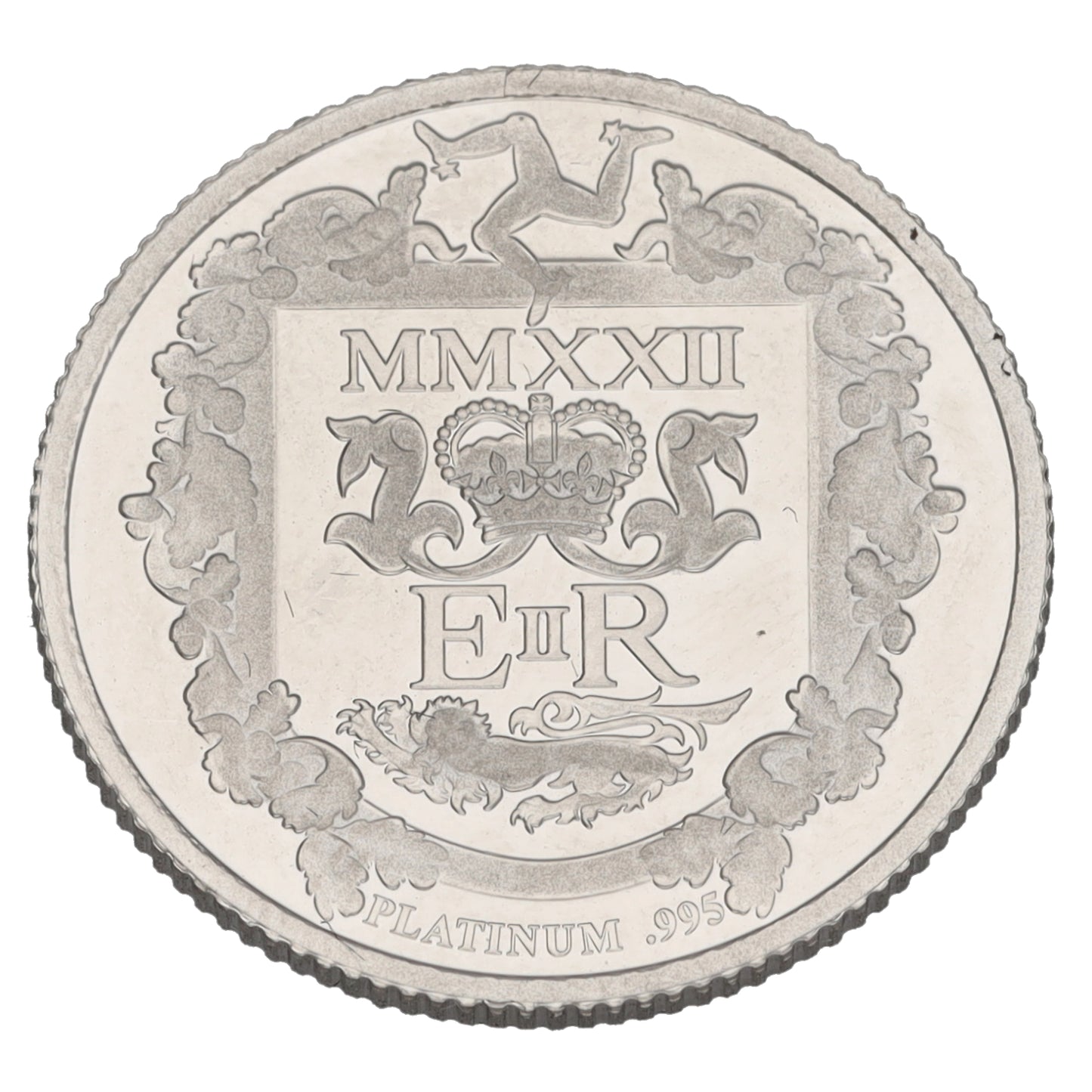 Platinum Queen Elizabeth II 'The Platinum Jubilee' Sovereign Coin 2022