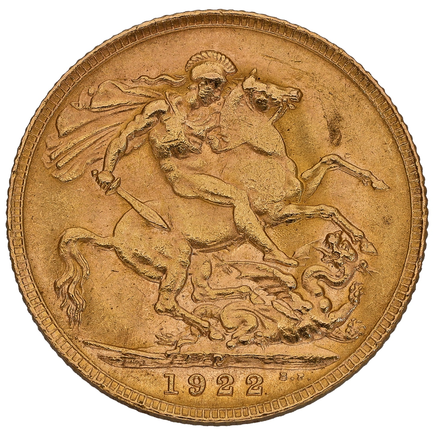 22ct Gold King George V Full Sovereign Coin 1922