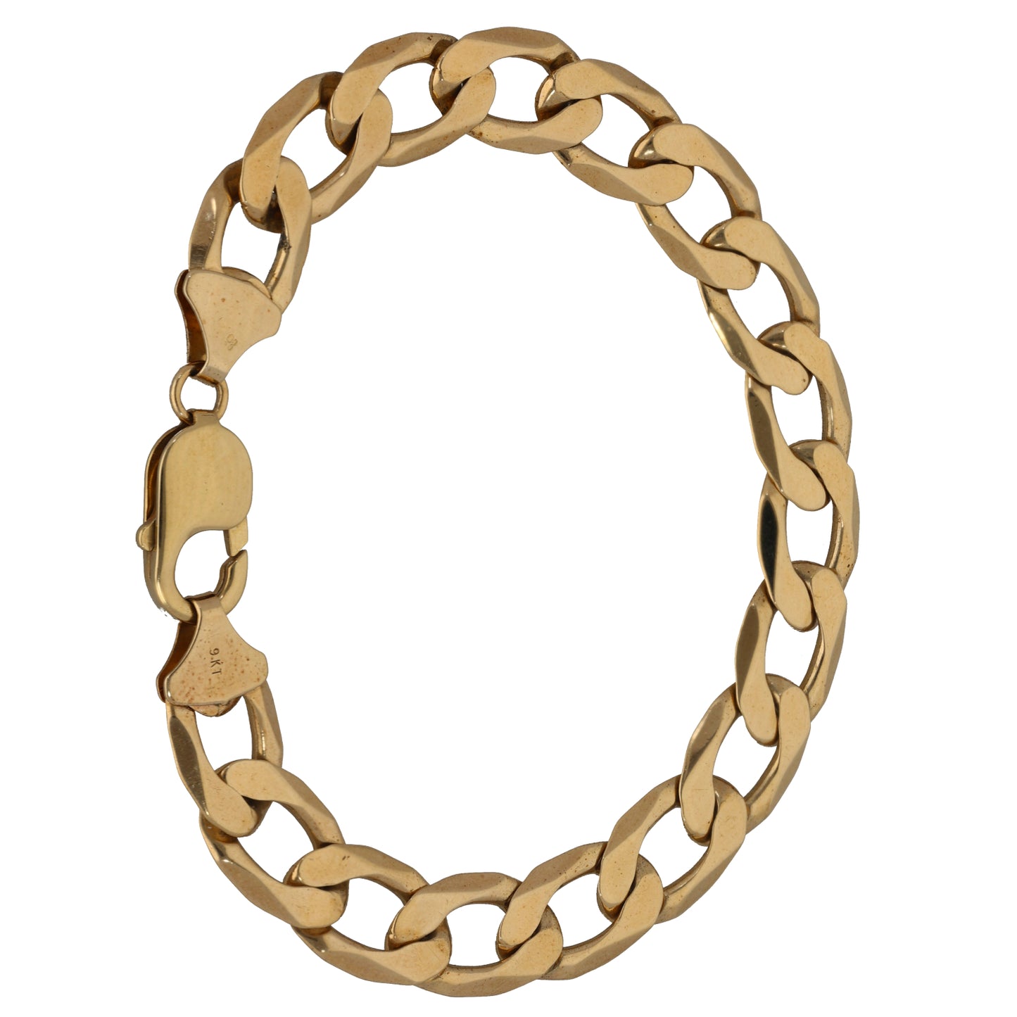9ct Gold Curb Bracelet