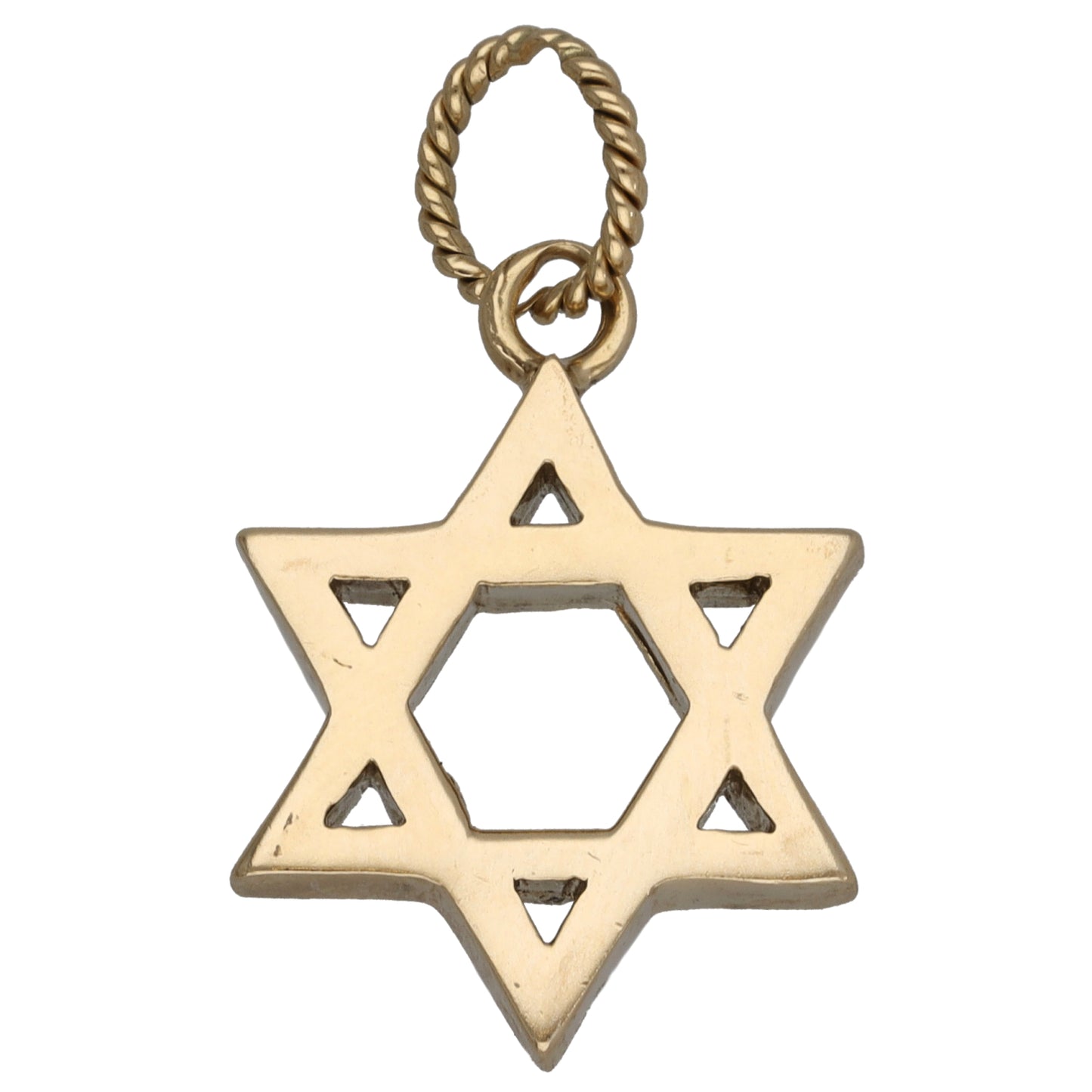 9ct Gold Star of David Pendant