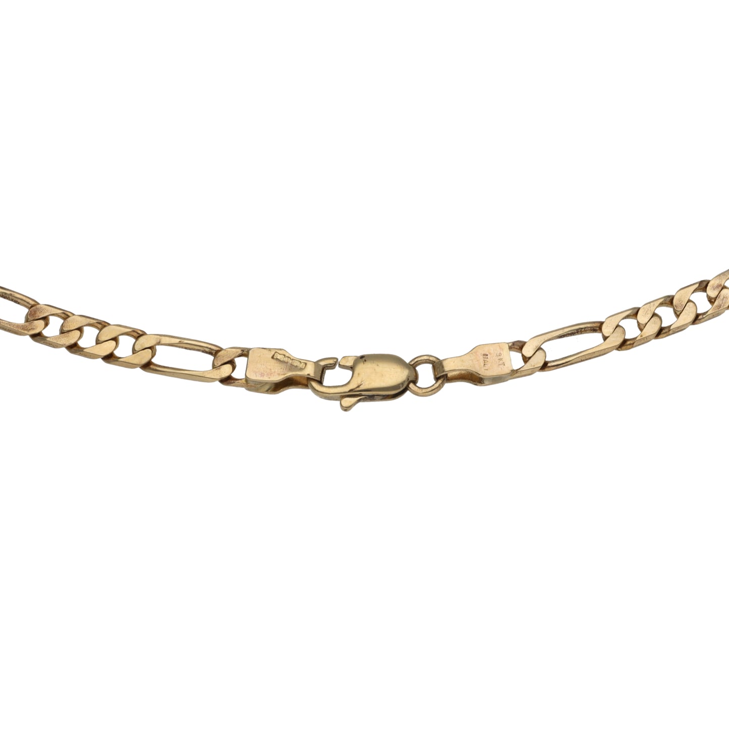 9ct Gold Figaro Chain 20"