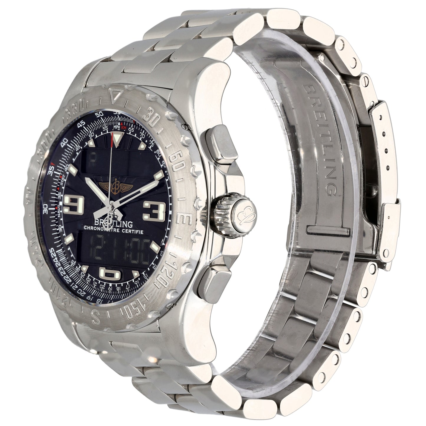 Breitling Airwolf A78363 44mm Stainless Steel Watch