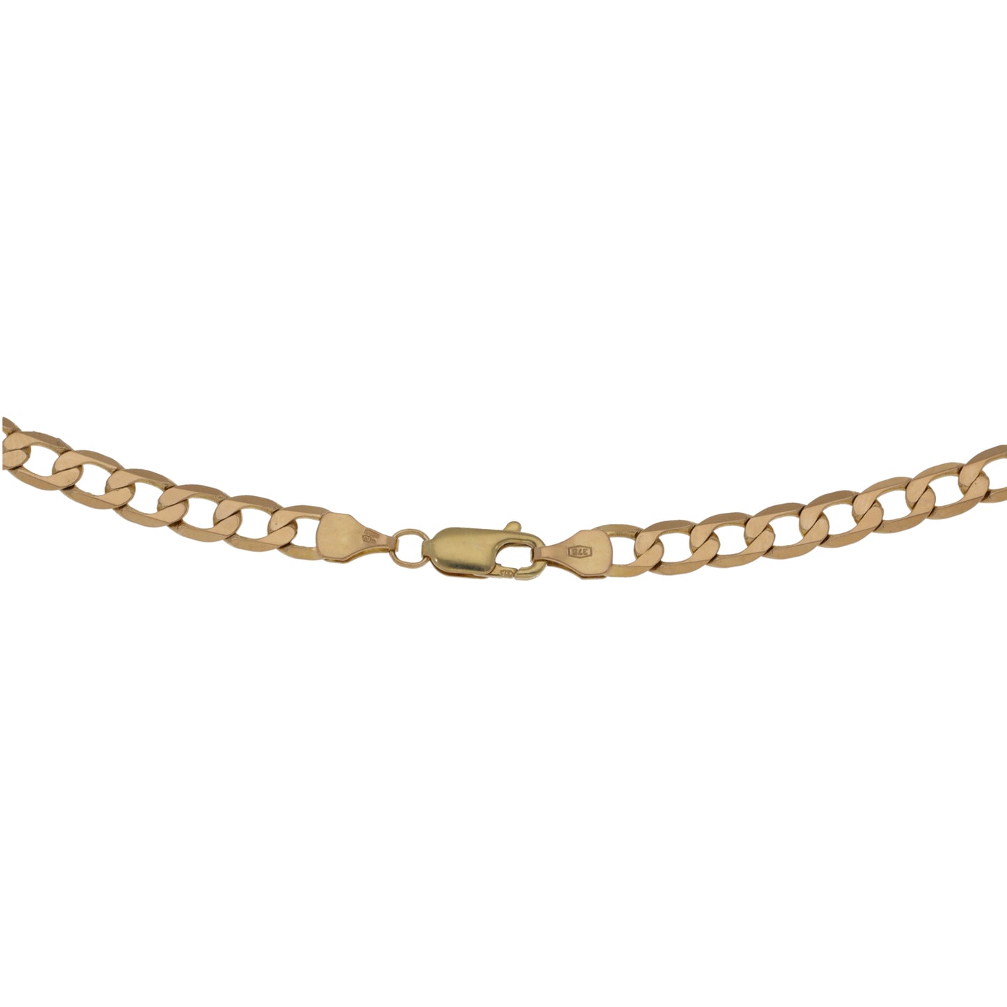 9ct Gold Curb Chain 20"