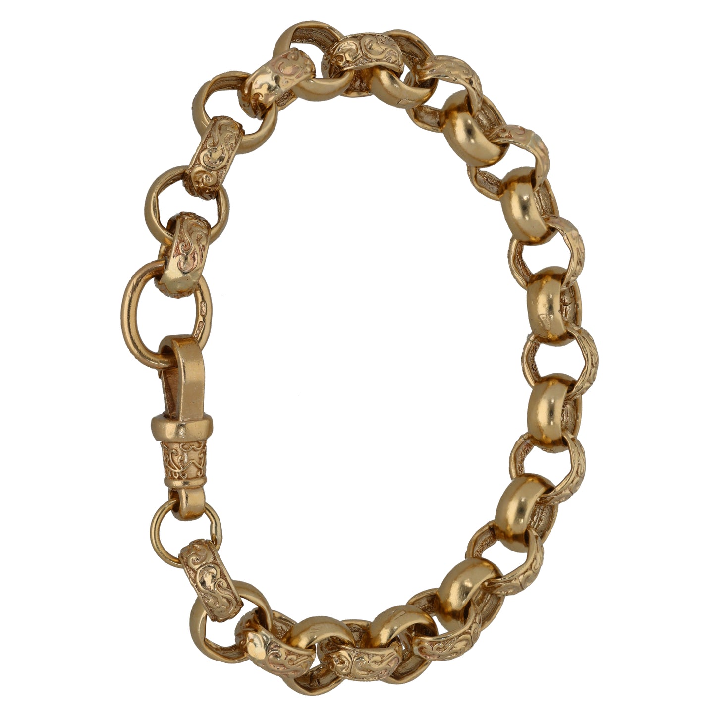 9ct Gold Belcher Bracelet