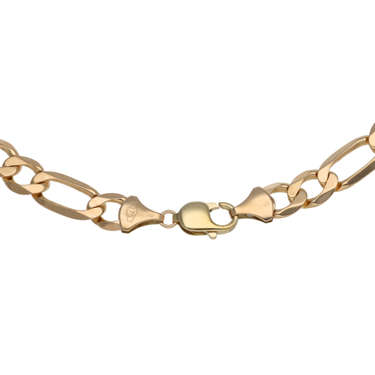 9ct Gold Figaro Chain 22"