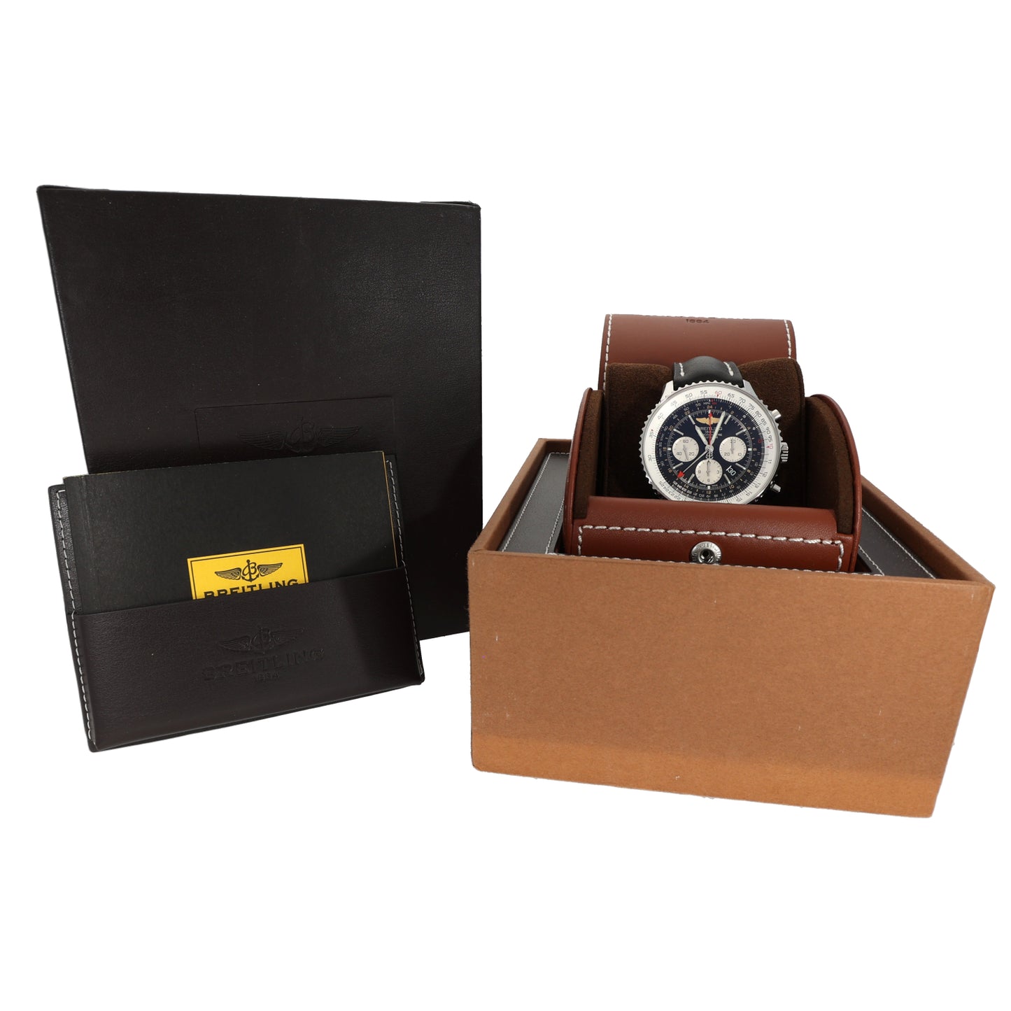 Breitling Navitimer AB0441 48mm Stainless Steel Watch