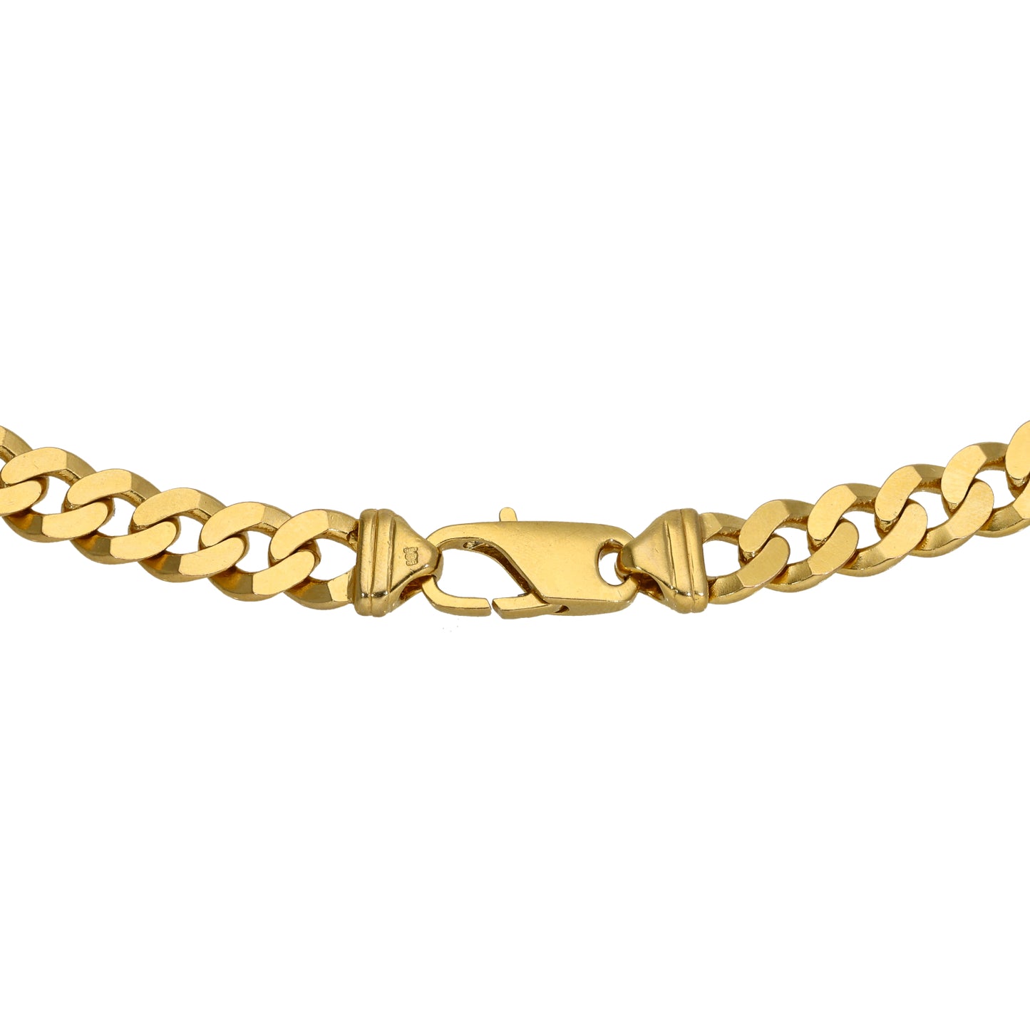 9ct Gold Curb Chain 20"