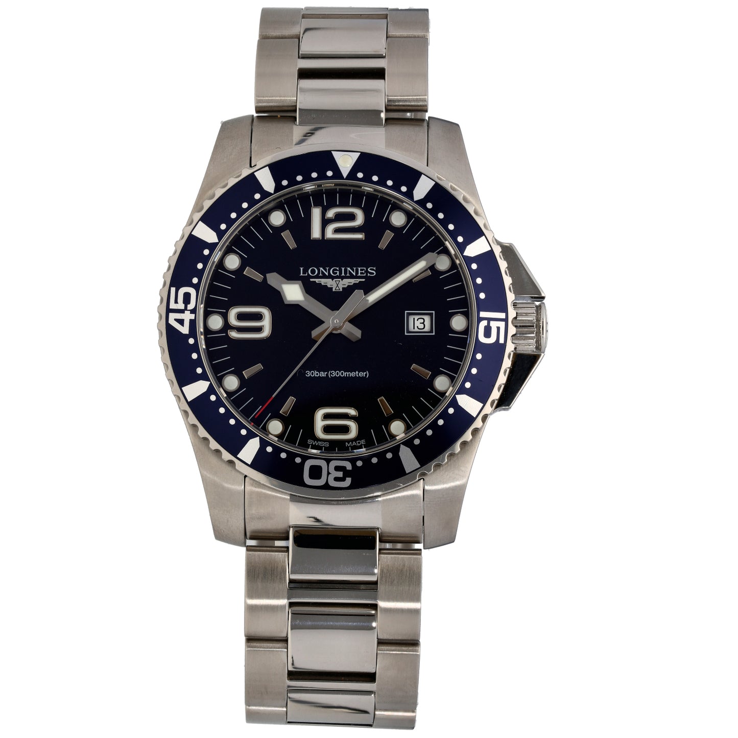Longines Hydro Conquest L3.840.4 44mm Stainless Steel Watch