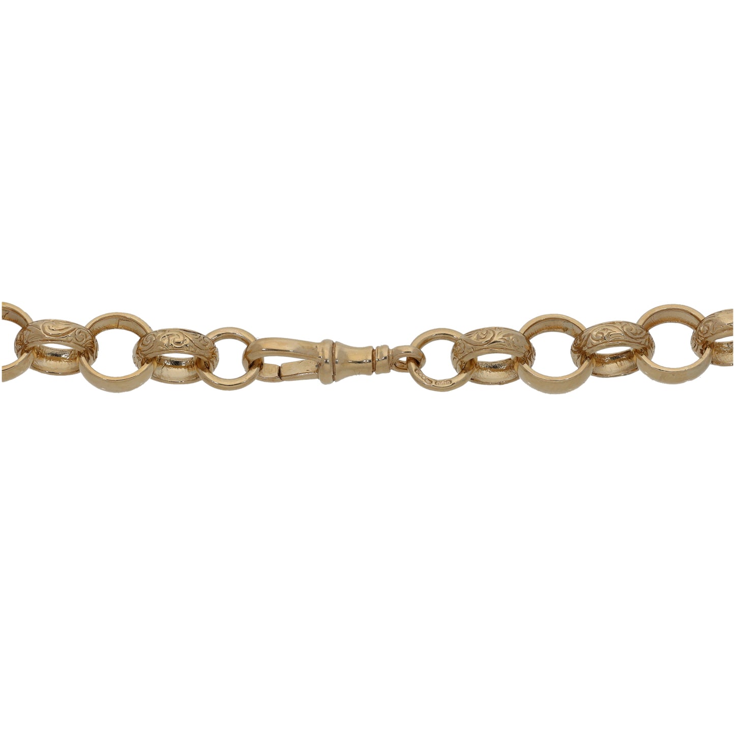 9ct Gold Belcher Chain 26"
