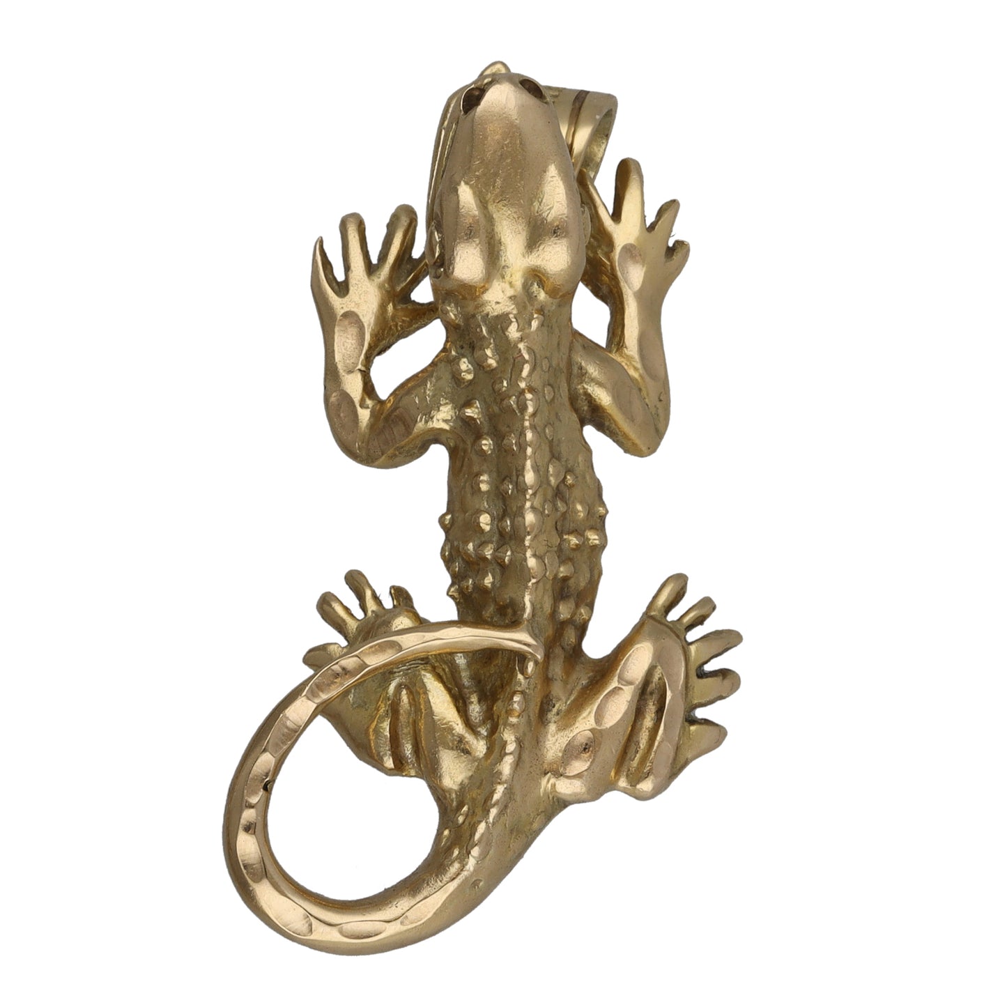 9ct Gold Lizard Pendant