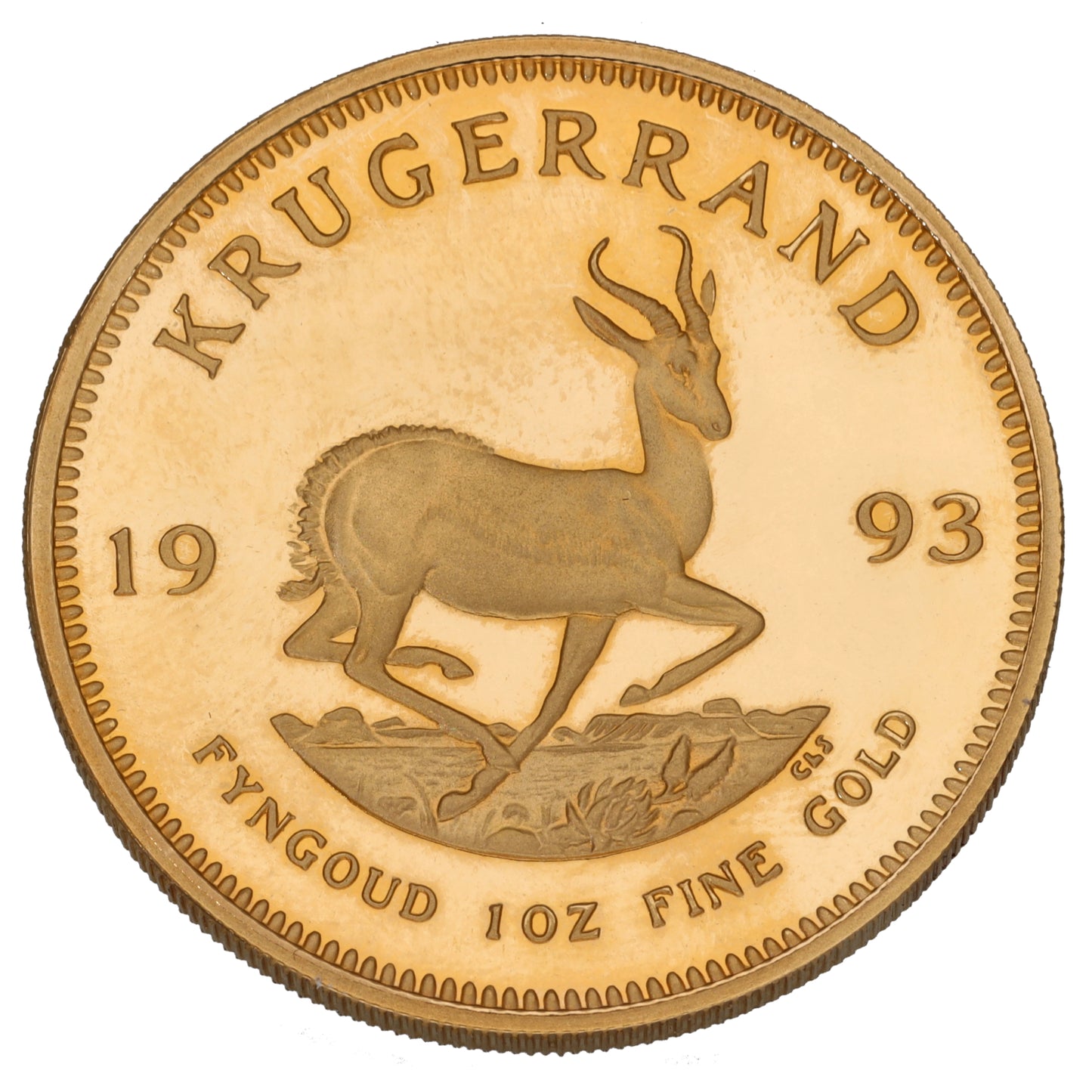 22ct Gold 1 OZ Krugerrand Coin 1993
