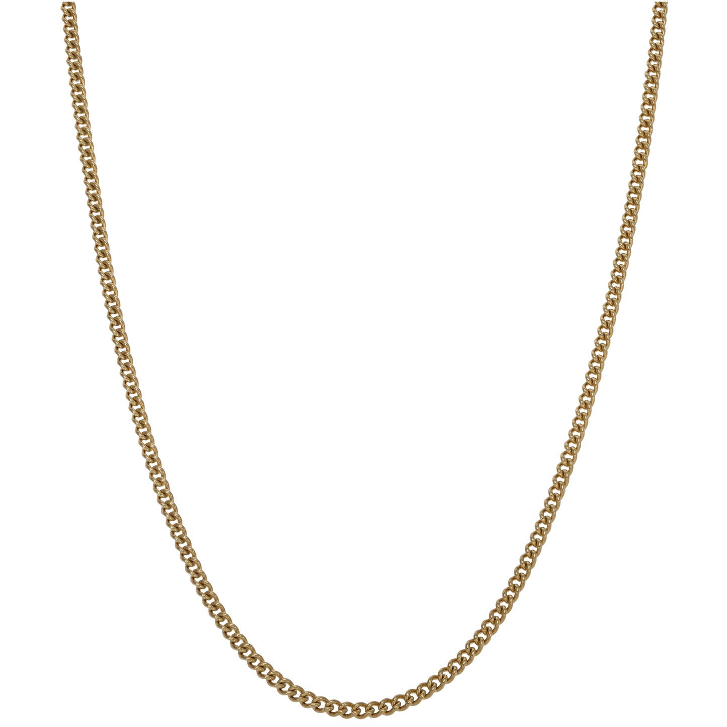 9ct Gold Curb Chain 26"