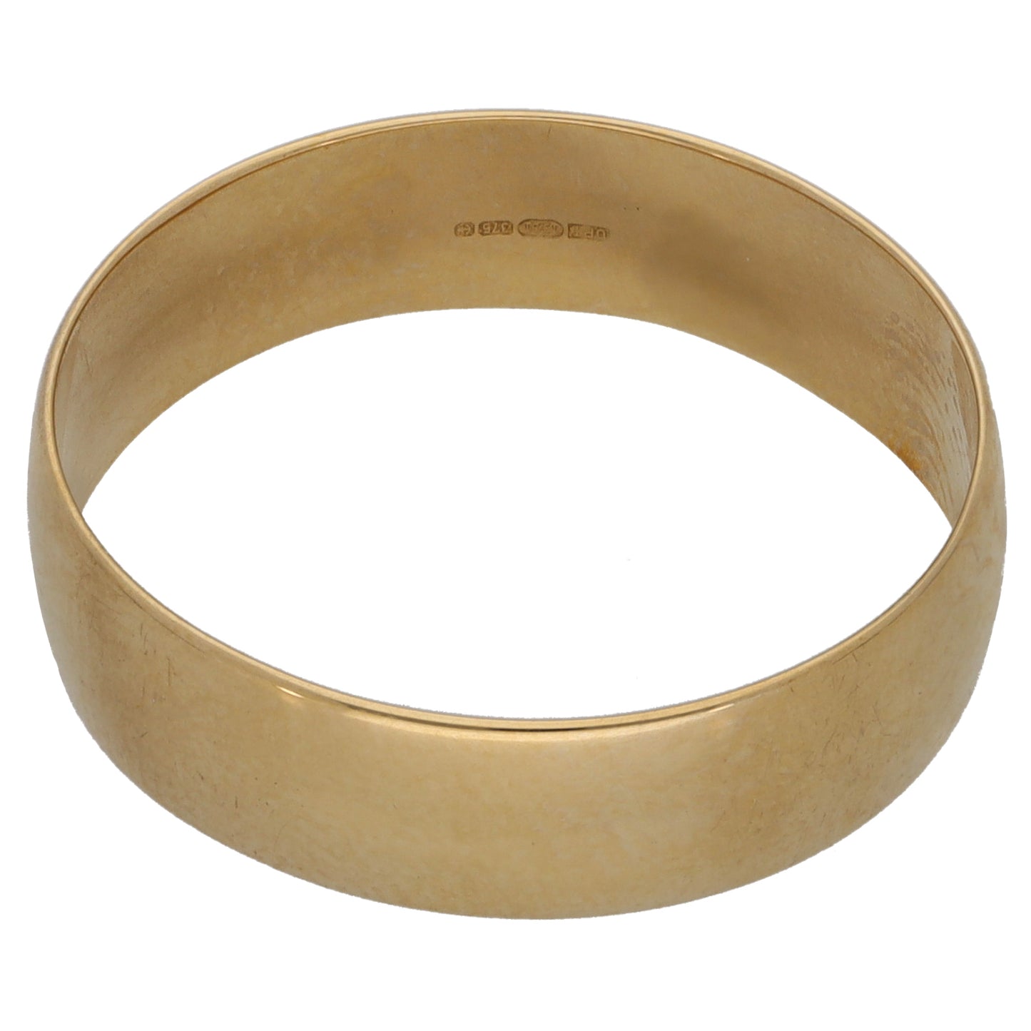 9ct Gold Plain Wedding Ring Size U