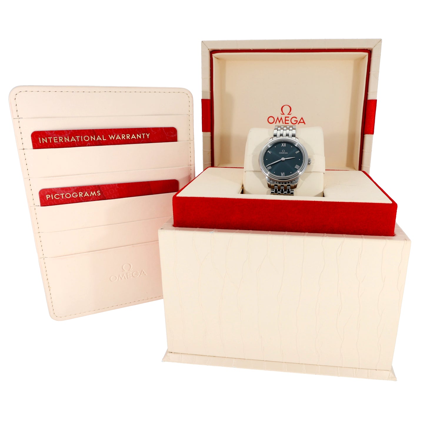 Omega De Ville Prestie 434.10.28.60.10.001 28mm Stainless Steel Watch